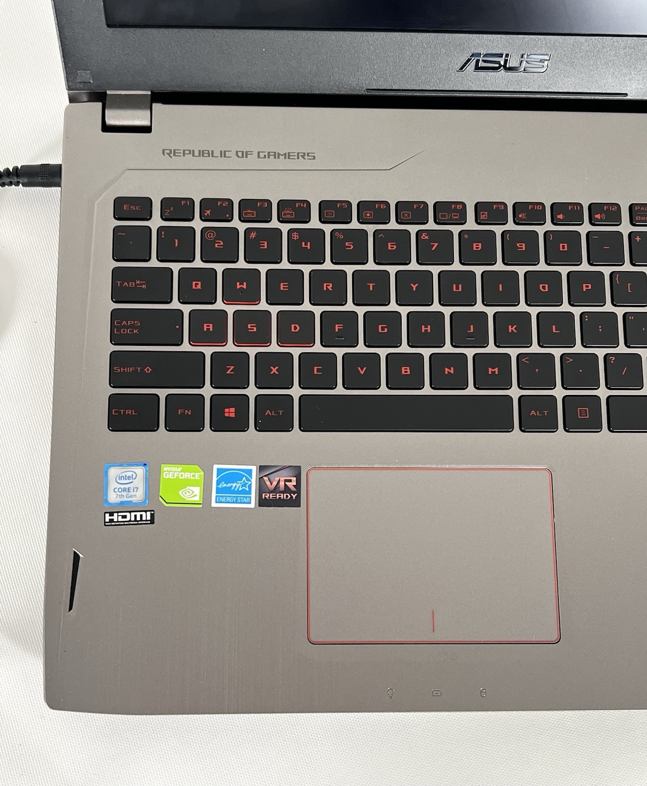 ASUS Strix GL502V – 15.6″ Gaming Laptop – i7-7700HQ 16GB RAM 1TB HDD 256GB SSD