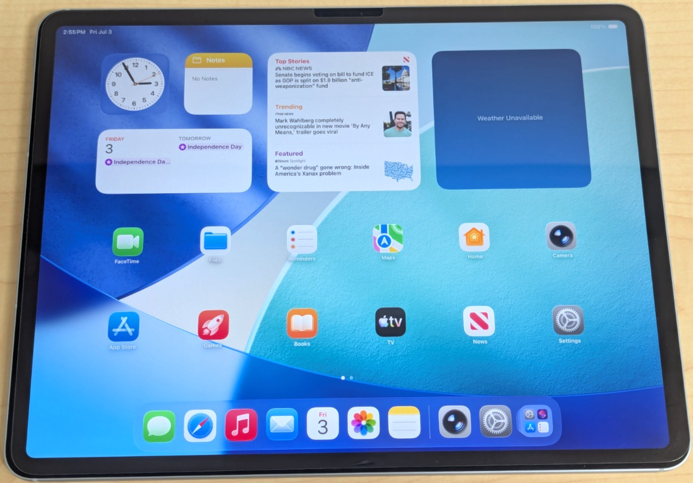 Apple iPad Air 13″ M3 128GB (Blue) MCJ24LL/A Wi-Fi ONLY!