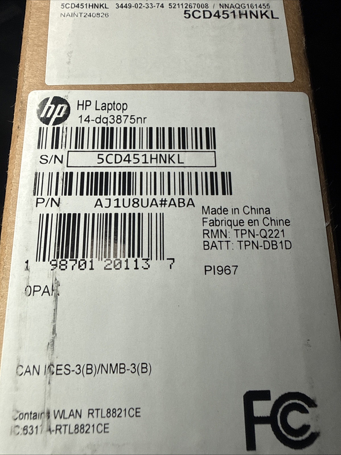 HP 14″ HD 1366×768 Pentium Silver N6000 Laptop 4GB 64GB Emmc Win11Smode AJ1U8UA
