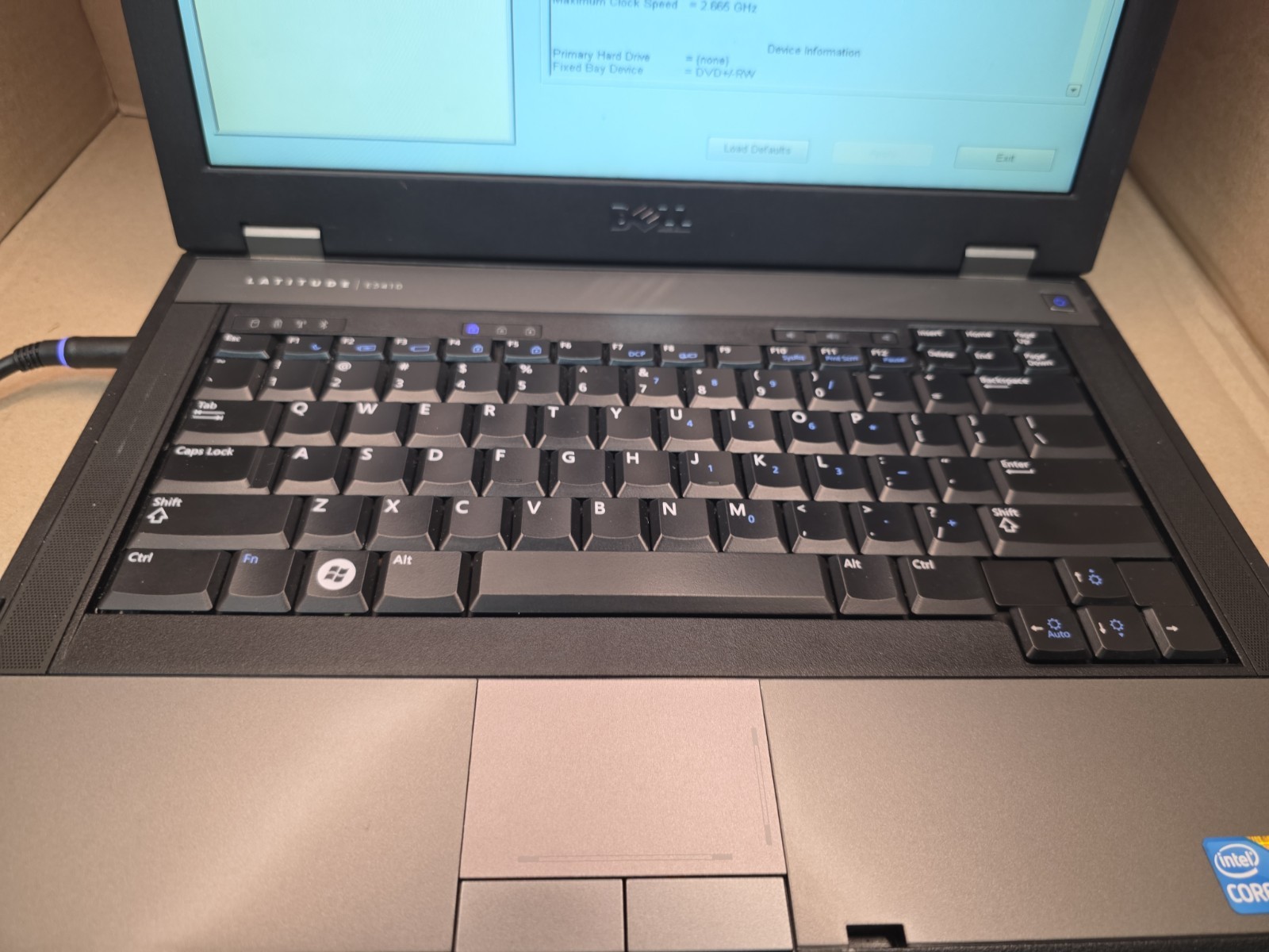 DELL LATITUDE E5410 – BOOTS TO BIOS – INTEL I5 M560 – 4 RAM – READ DESCRIP
