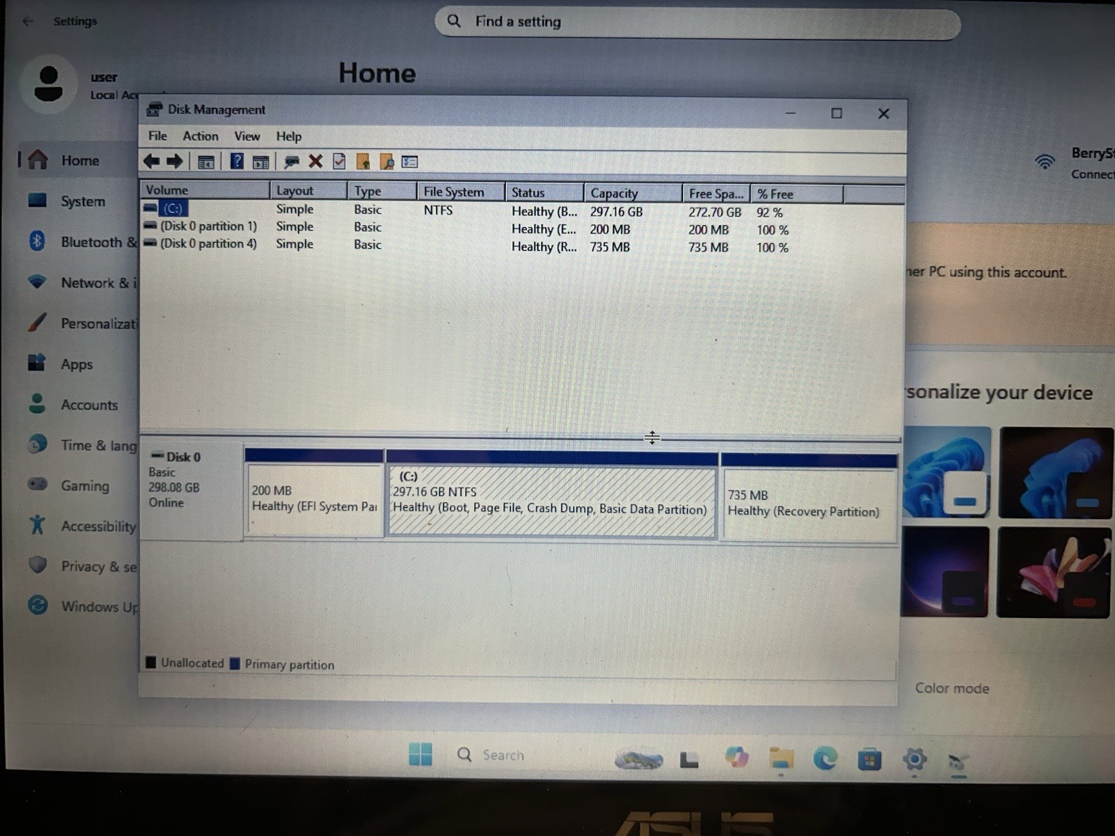 Asus S200E Windows 11 touchscreen for Parts Repair -READ Description