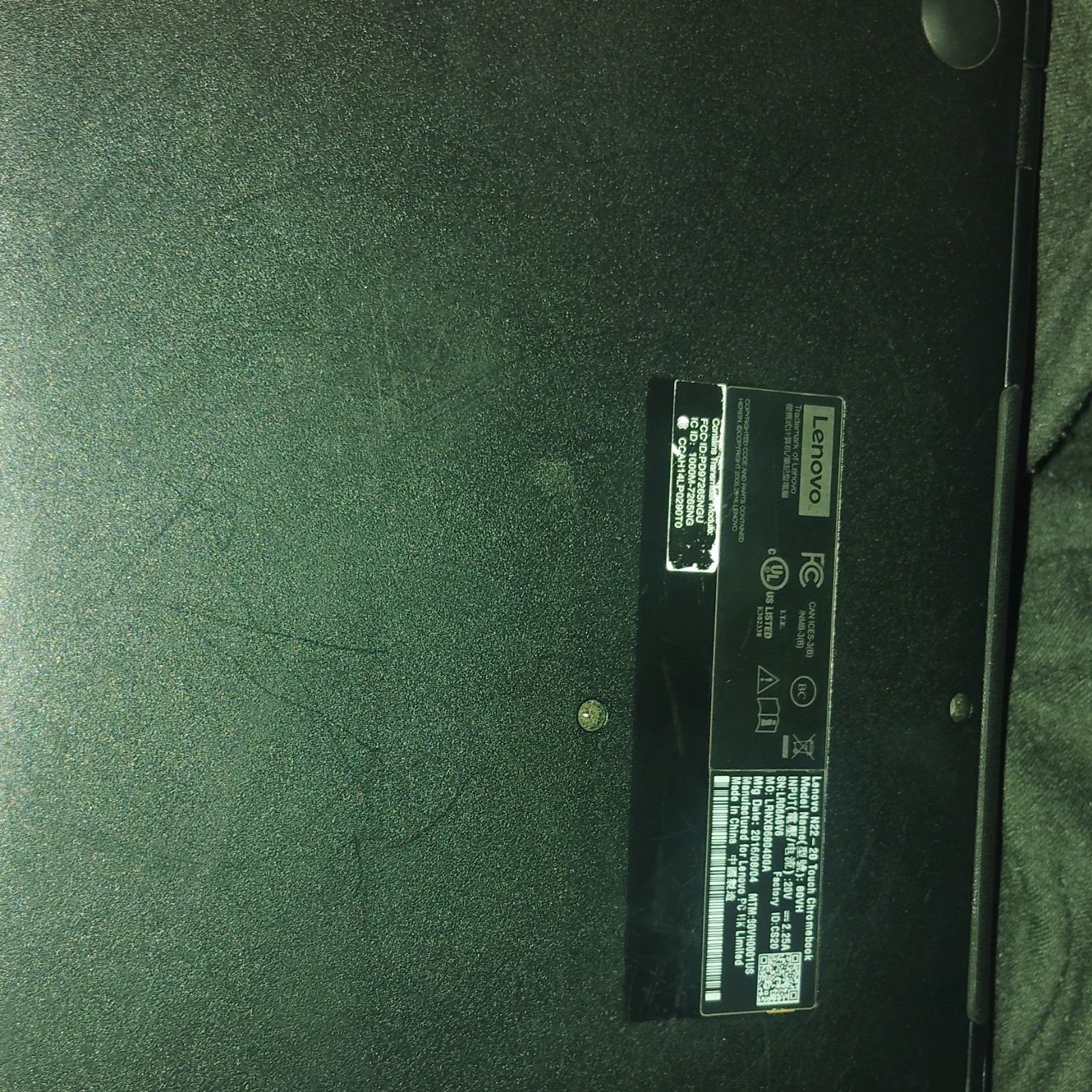Lenovo N23 Chromebook Intel Celeron 12GB RAM 11.6″ SSD Laptop Black HDMI USB