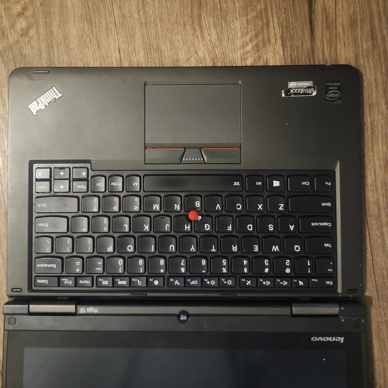 Lenovo ThinkPad Yoga 12 intel i5 Vpro Ultrabook no charger – possibly Parts only