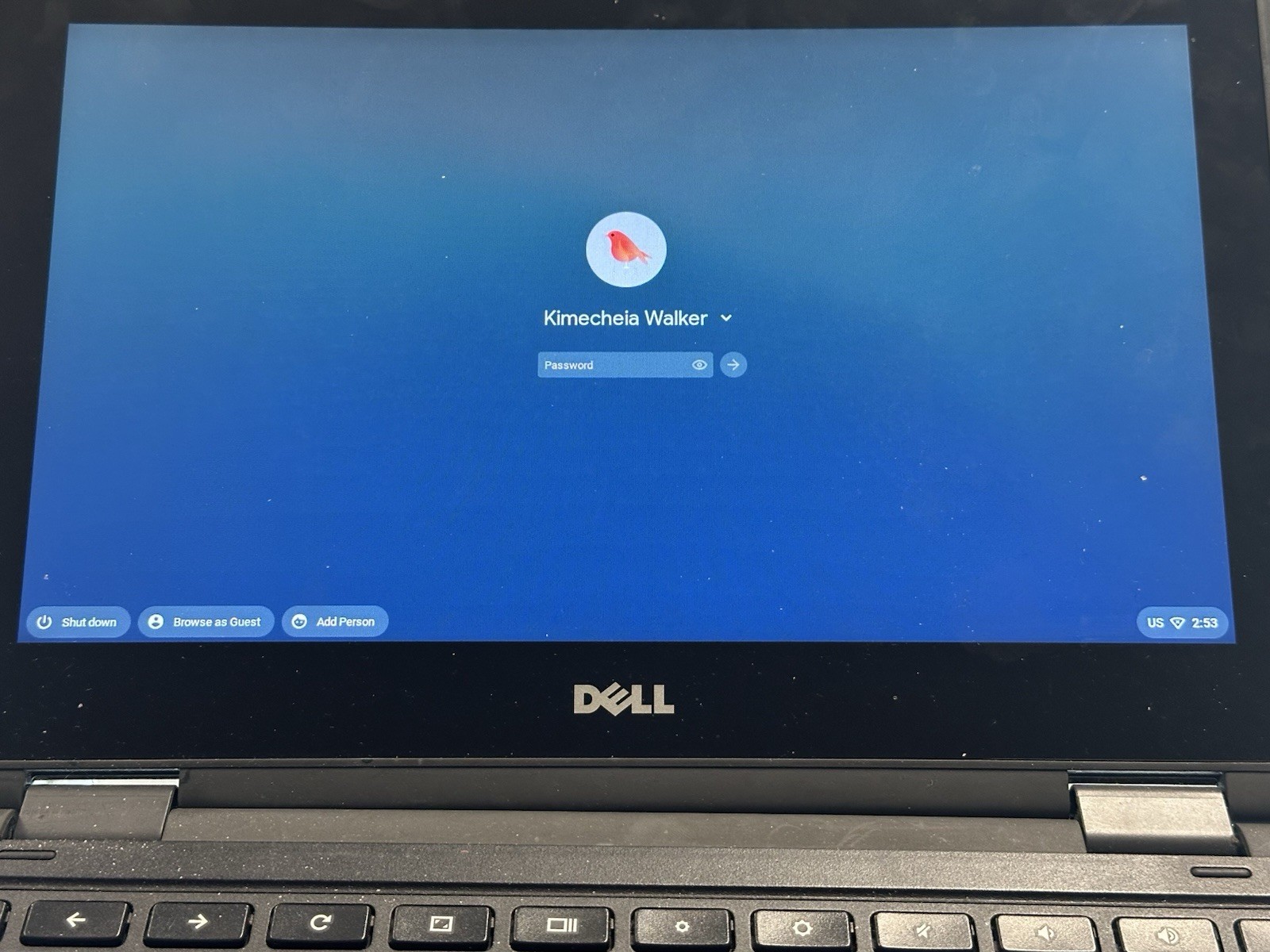 Dell Chromebook Touchscreen laptop w/charger *READ DESCRIPTION