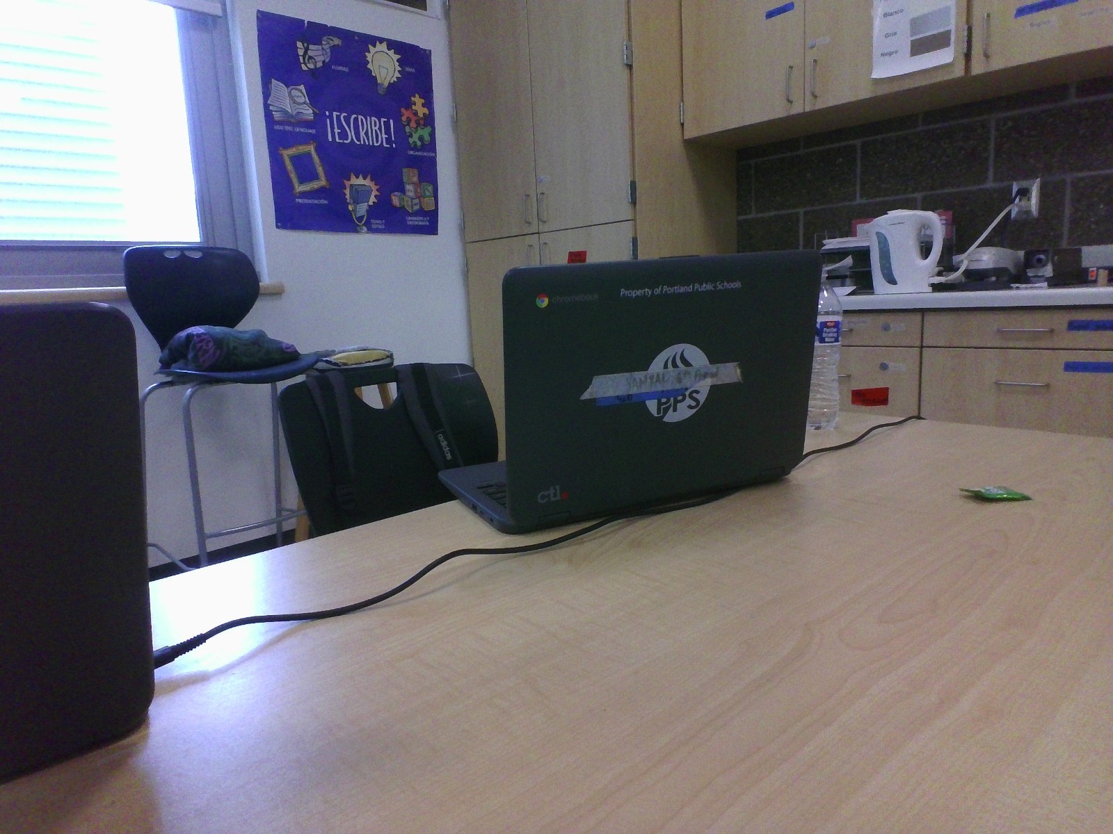 chromebook touchscreen laptop school used black good condition