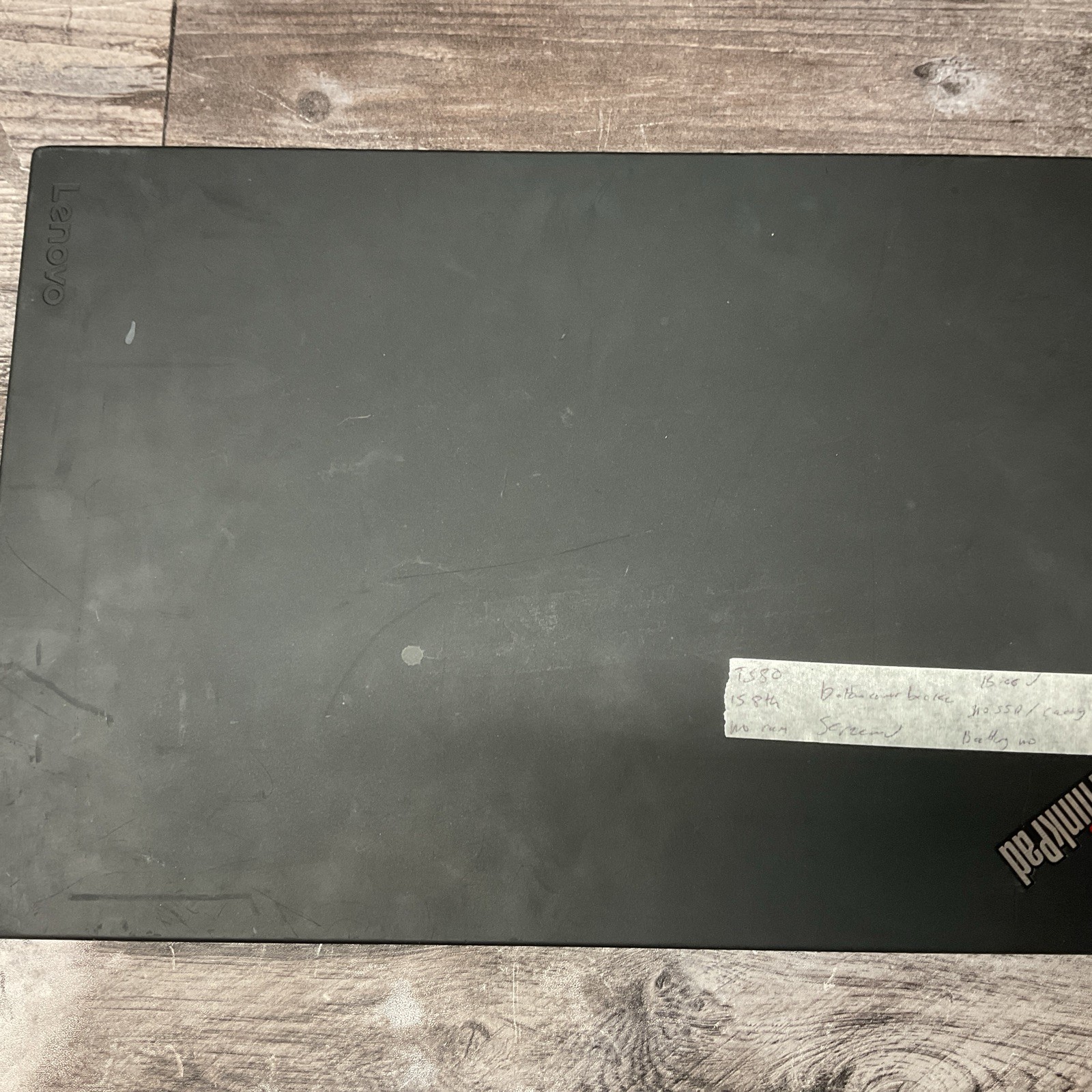 Lenovo ThinkPad T580 / i5 8th Gen / BIOS Unlocked / No RAM / No SSD / O20