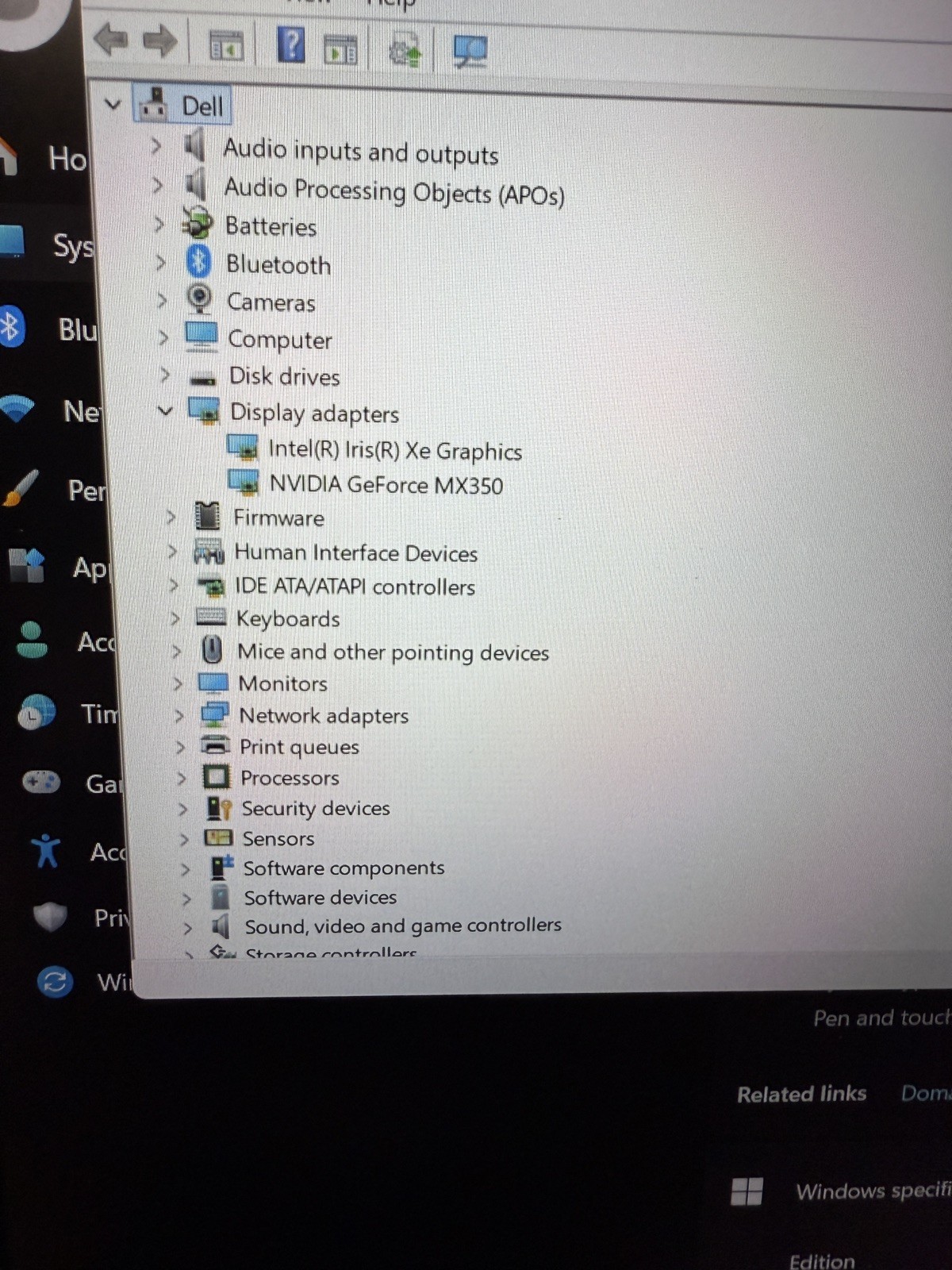 Dell Latitude 3520 15.6 i5-1135G7 2.40GHz 12GB RAM 256 GB SSD NVIDIA MX350