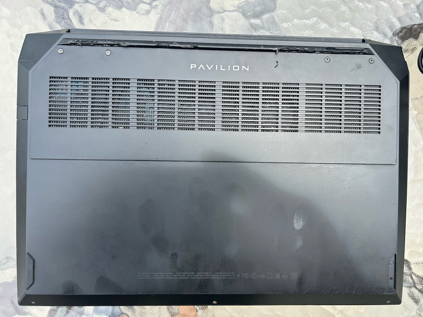 HP Pavilion Gaming Laptop 15-ec0xxx AMD Ryzen 5 8GB 256GB SSD GTX 1050