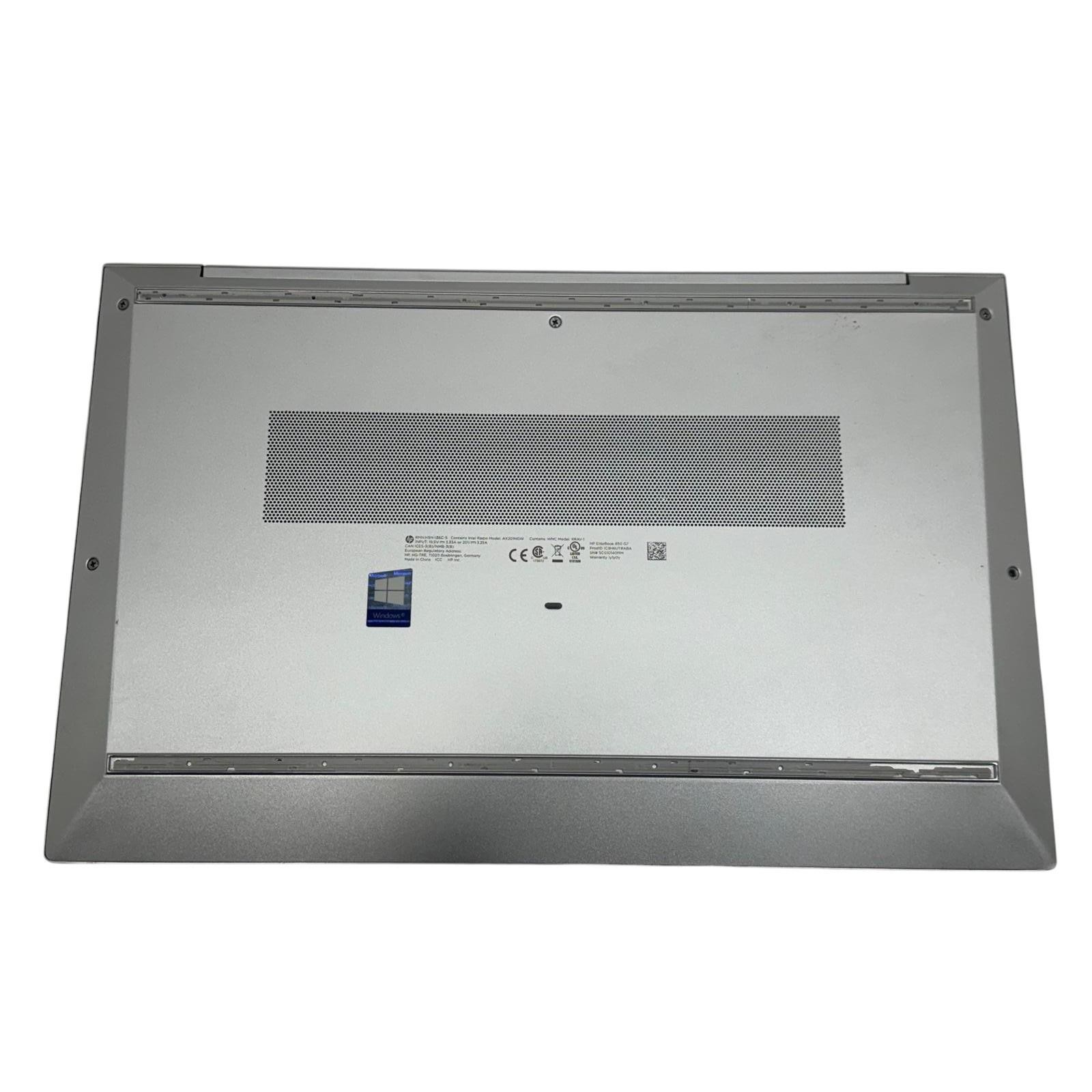 HP ELITEBOOK 850 G7 15.6″ I5-10210U @1.60GHz 8GB RAM 256GB Nvme