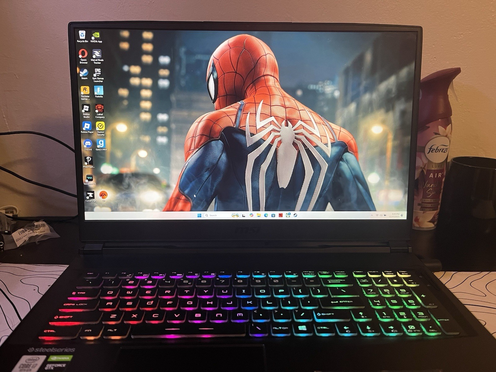 MSI GL75 Leopard Gaming Laptop – i7 / GTX 1660 Ti / 16GB RAM / 144Hz Display