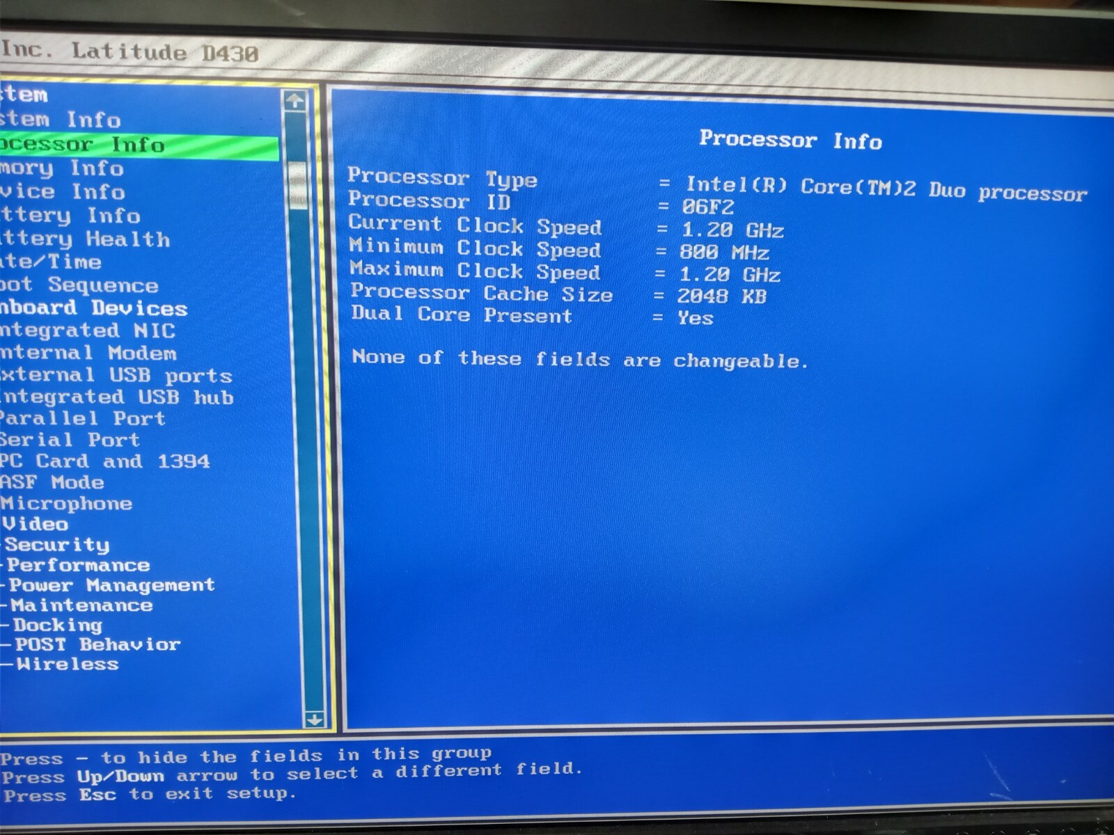 Vintage Dell Latitude D430 Laptop C2D 1.2GHz. 2GB 60GB ***BAD BACKLIGHT AS-IS
