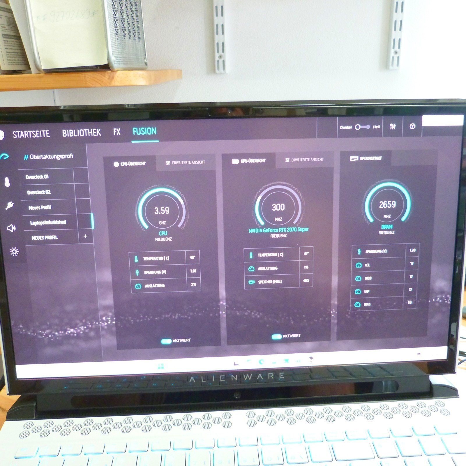 Alienware Area 51m R2 SLIM HIGH END l 17 inch 4K UHD Gaming RTX 2070 i9 64GB RAM