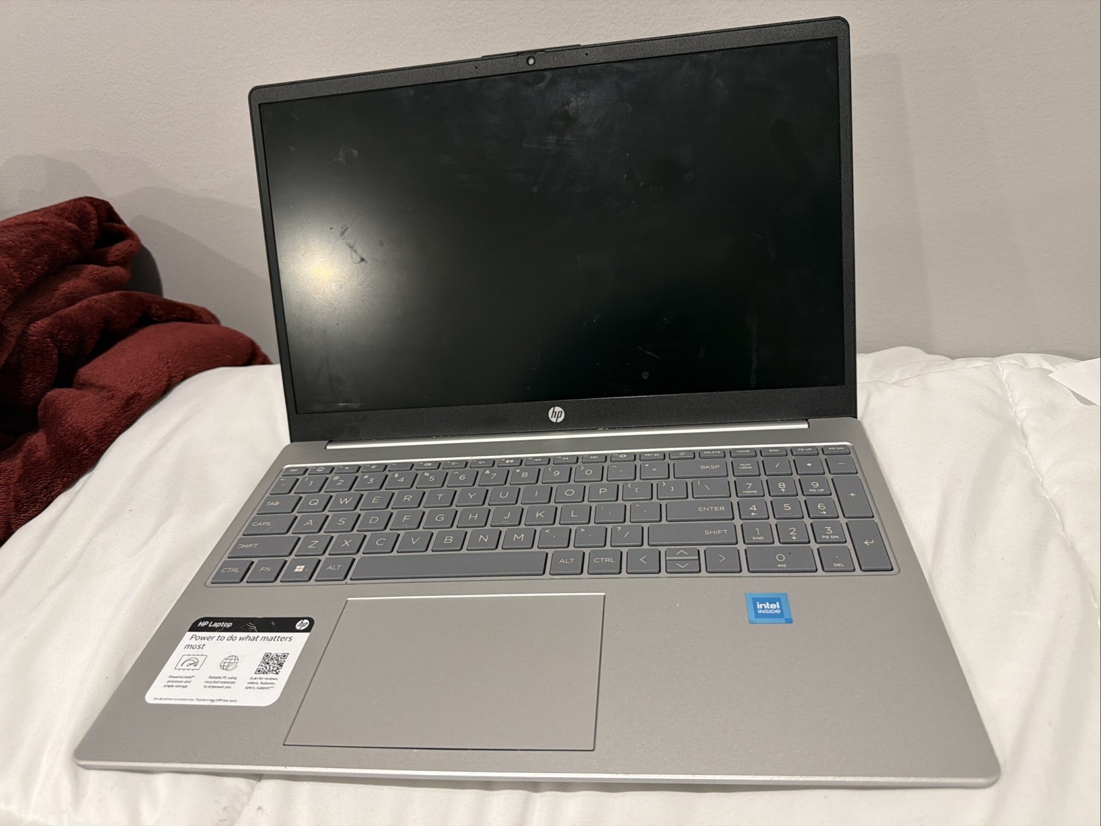 HP 15-FD0081WM 15.6” (128GB UFS Intel Pentium N200 1.1GHz 4GB RAM) Laptop -…