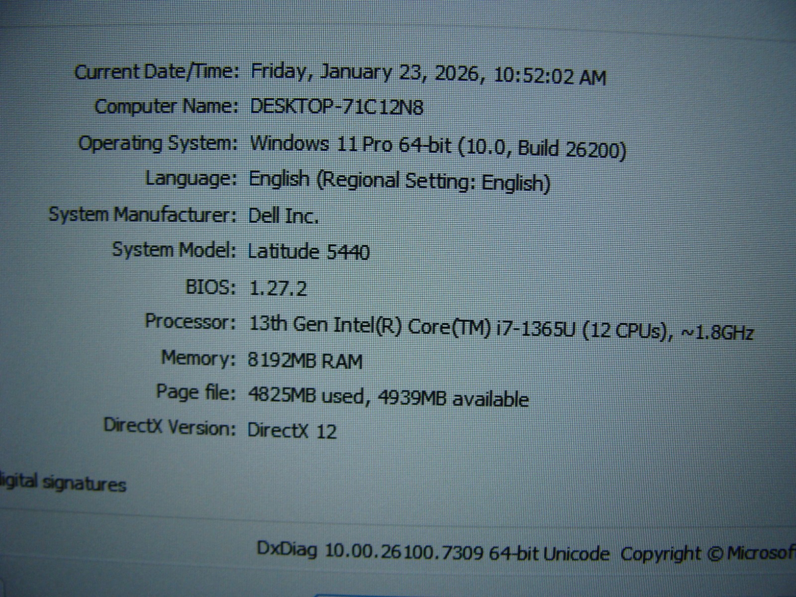 Dell Latitude 5440 14″ FHD i7-1365U max 5.2GHz 8GB 512GB Win 11Pro WRTY2026 +PA