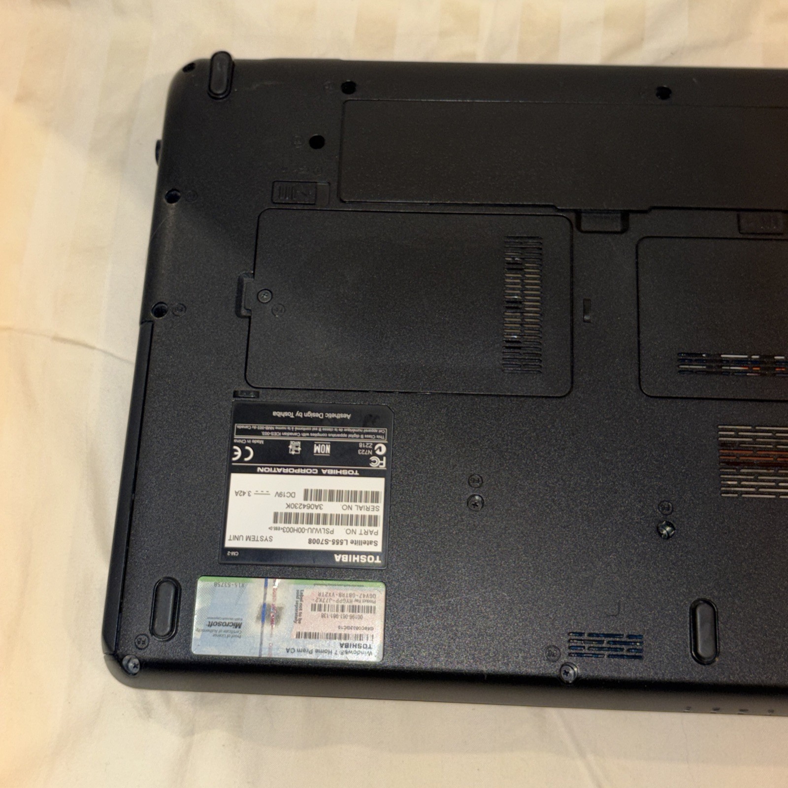 Toshiba Satellite 17.3″ l555-s7008 Notebook – i5-M430 2.27 GHz, 8 GB, 250 GB