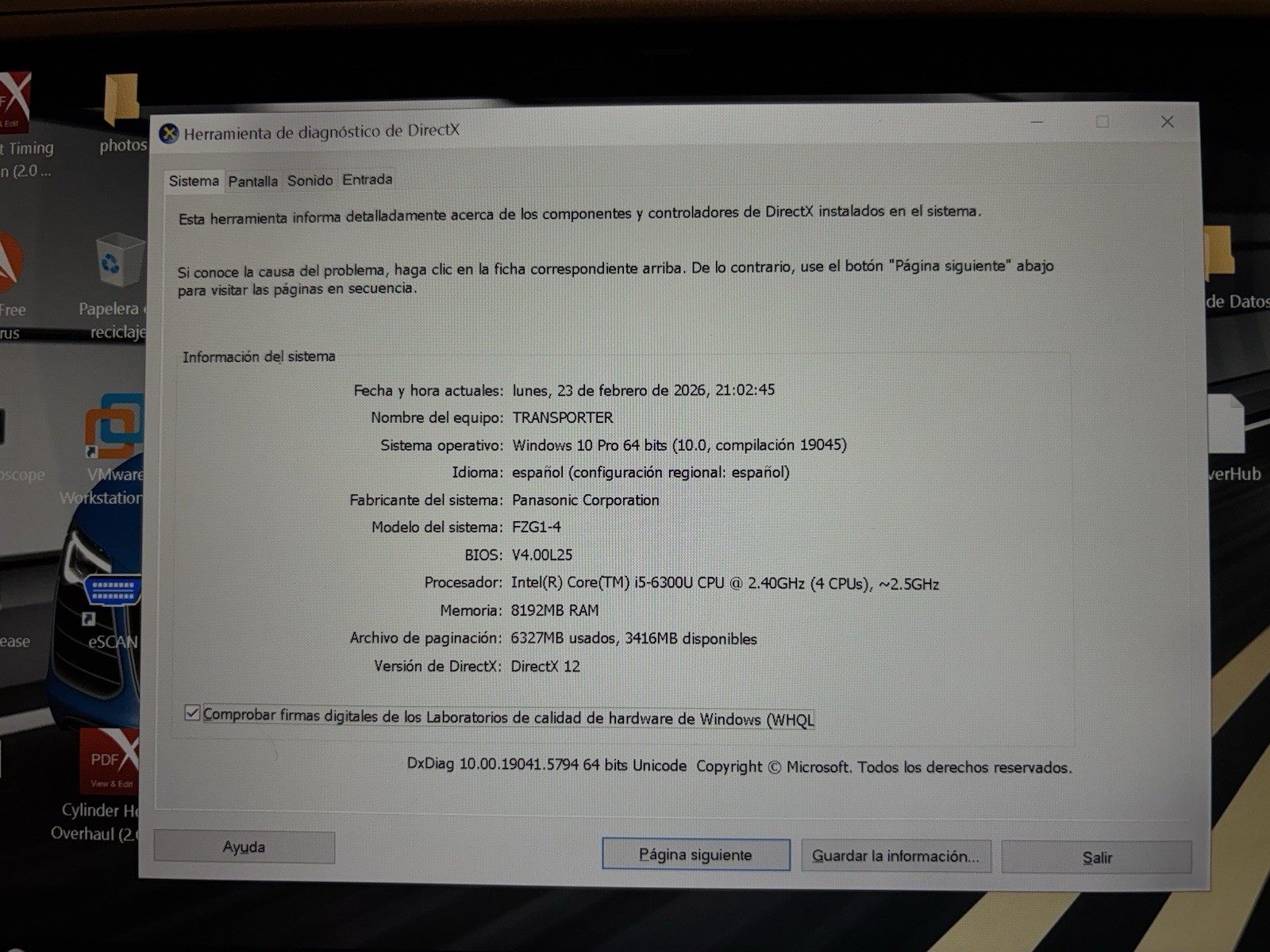 Panasonic Toughpad FZ-G1, Core i5-6300U, 8GB, 256GB SSD, Win10P 2930 hours