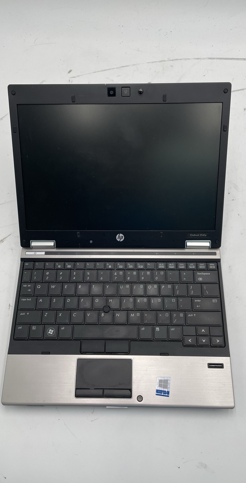 HP EliteBook 2540p 12.1″ Intel Core Processor Laptop For Parts or Repair Unit