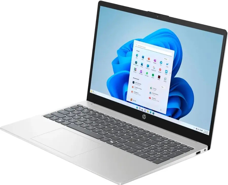 HP 15-fd0127dx Laptop 15.6″ Full HD Core i7-1355U UP TO 64-2TB | Silver Touch