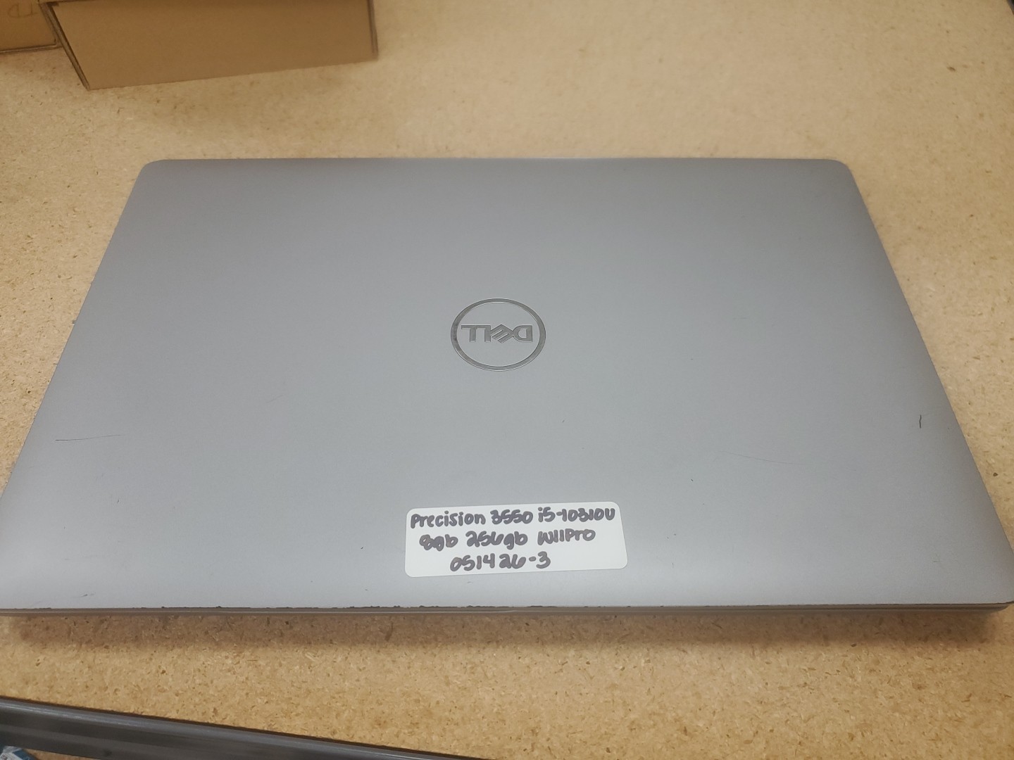 Dell Precision 3550 Laptop – i5-10310U 8GB 256GB SSD 15.6″ 051426-3