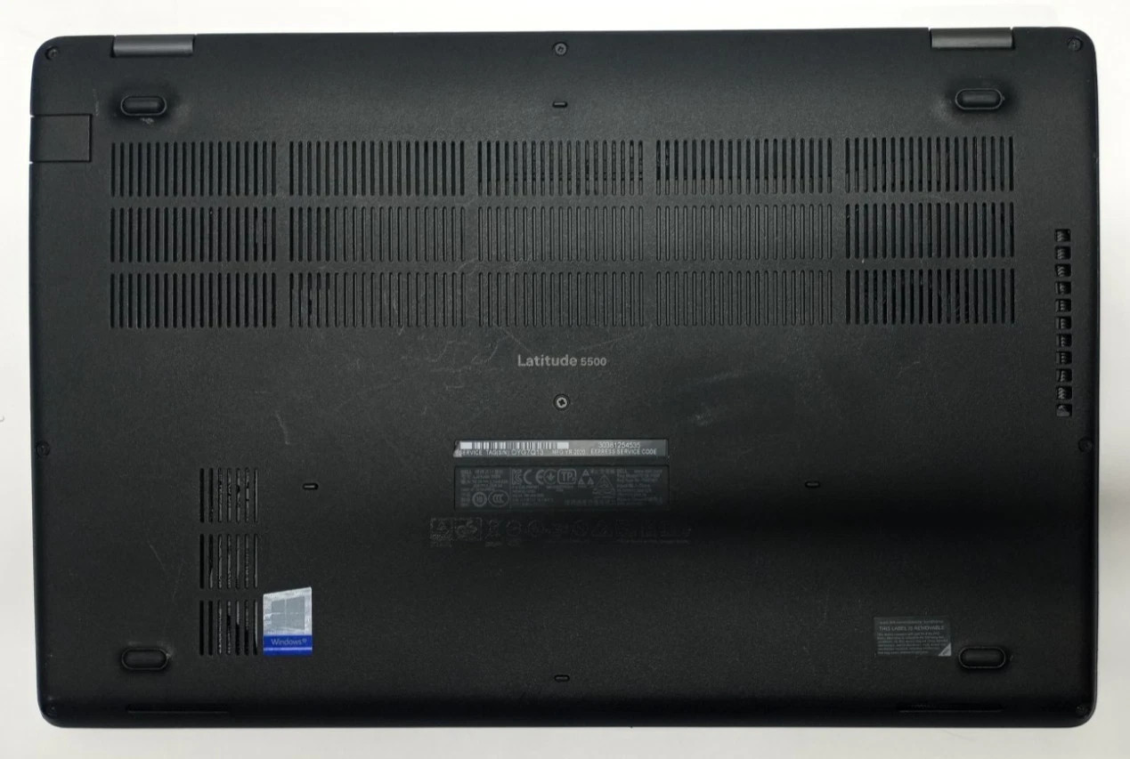 Dell Latitude 5500 15.6” (256GB SSD Intel Core i5-8265U 1.60GHz 8GB RAM) Laptop