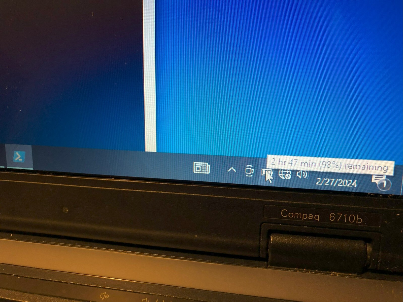 HP Compaq 6710b Laptop 15.4” Intel Core 2 Duo 2.5GHz 4GB RAM 120GB Win10p 2x bat