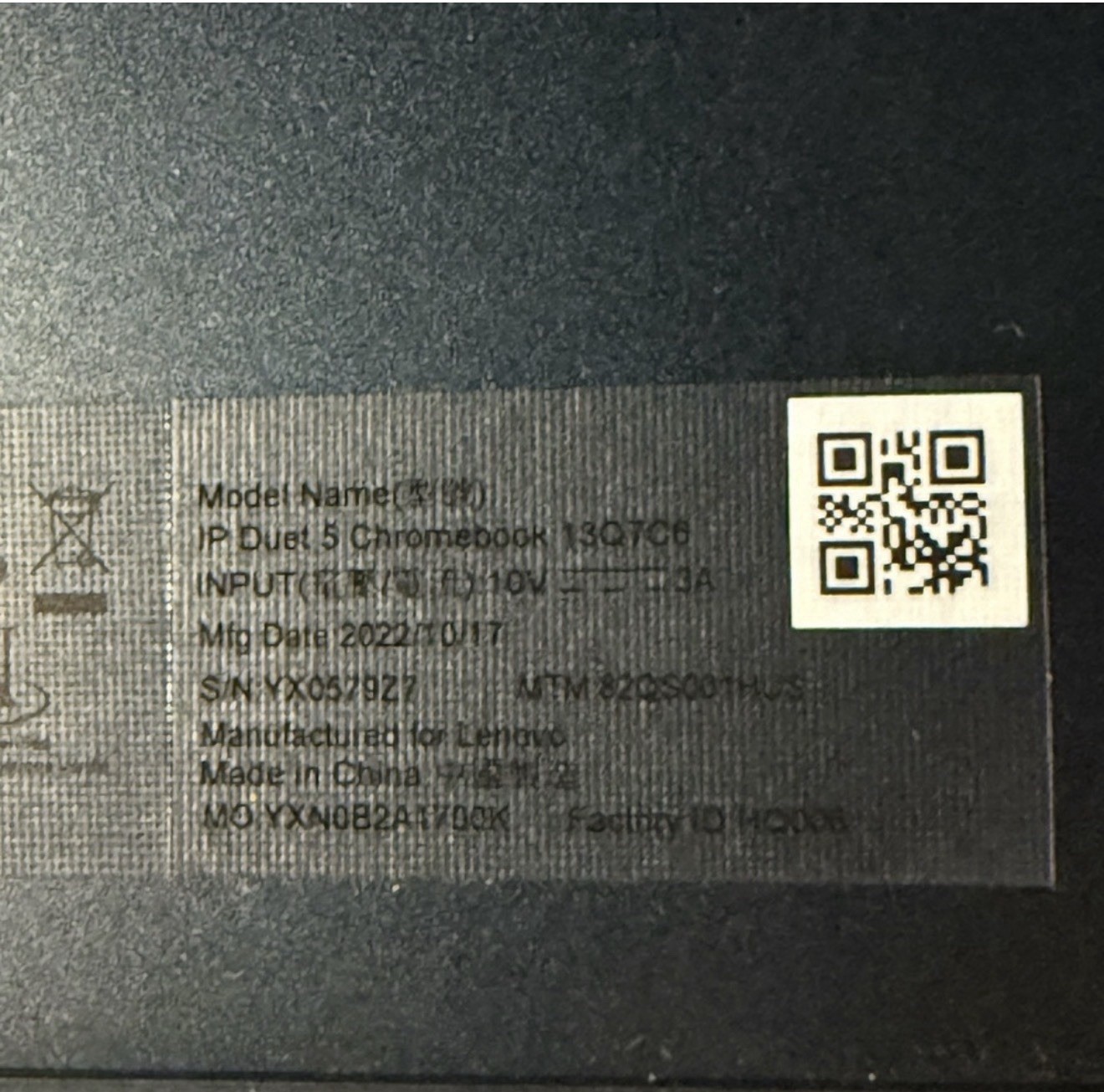 Lenovo Duet 5 Chromebook