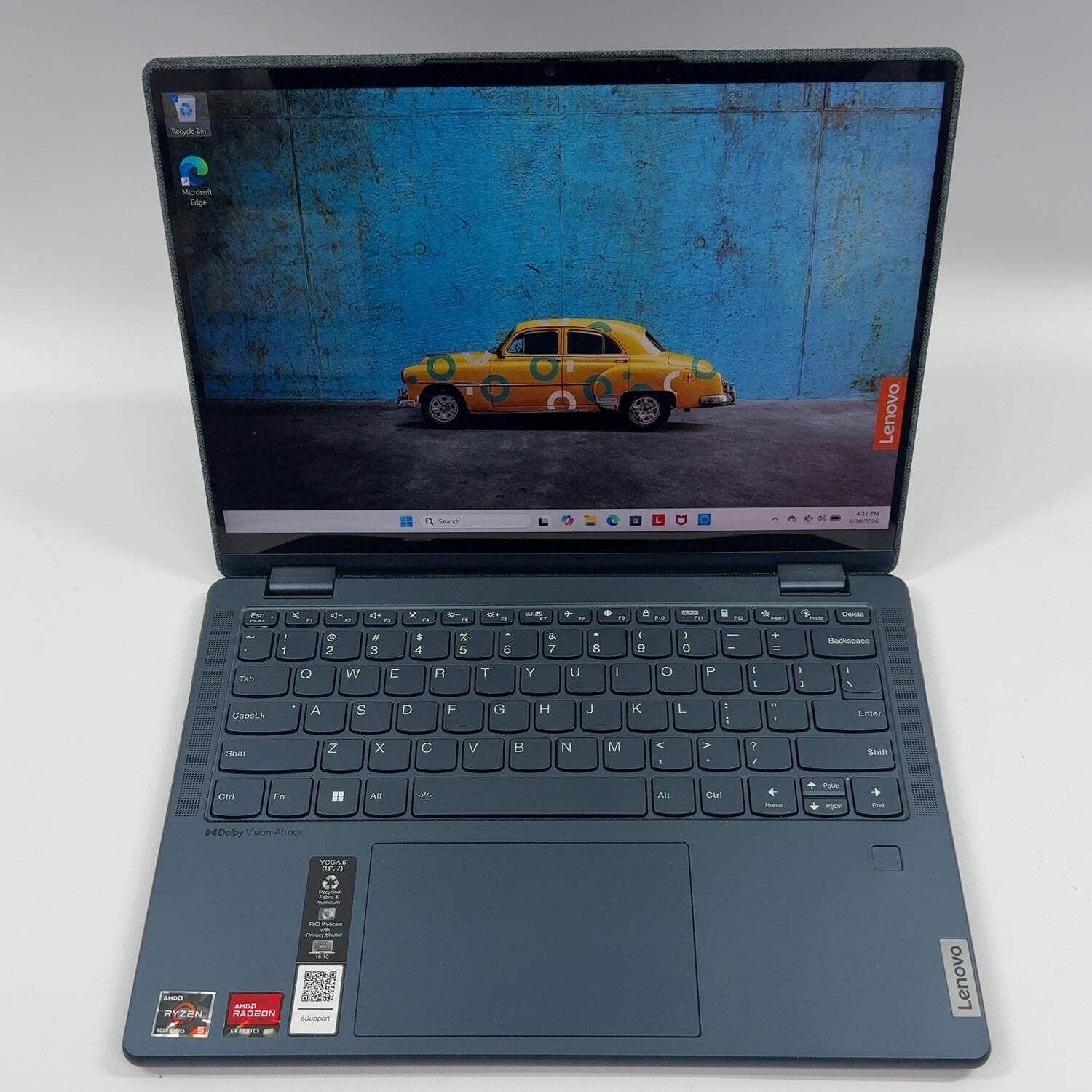 Lenovo Yoga 6 2-in-1 82ND0009US 13.4″ Ryzen 5 5500U 2.0GHz 8GB RAM 256GB SSD