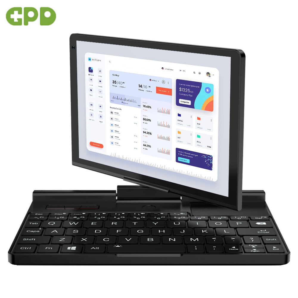 GPD Pocket 3 Mini PC Intel Pentium Gold 7505 Processor 16GBRAM+512GB SSD 8 inch