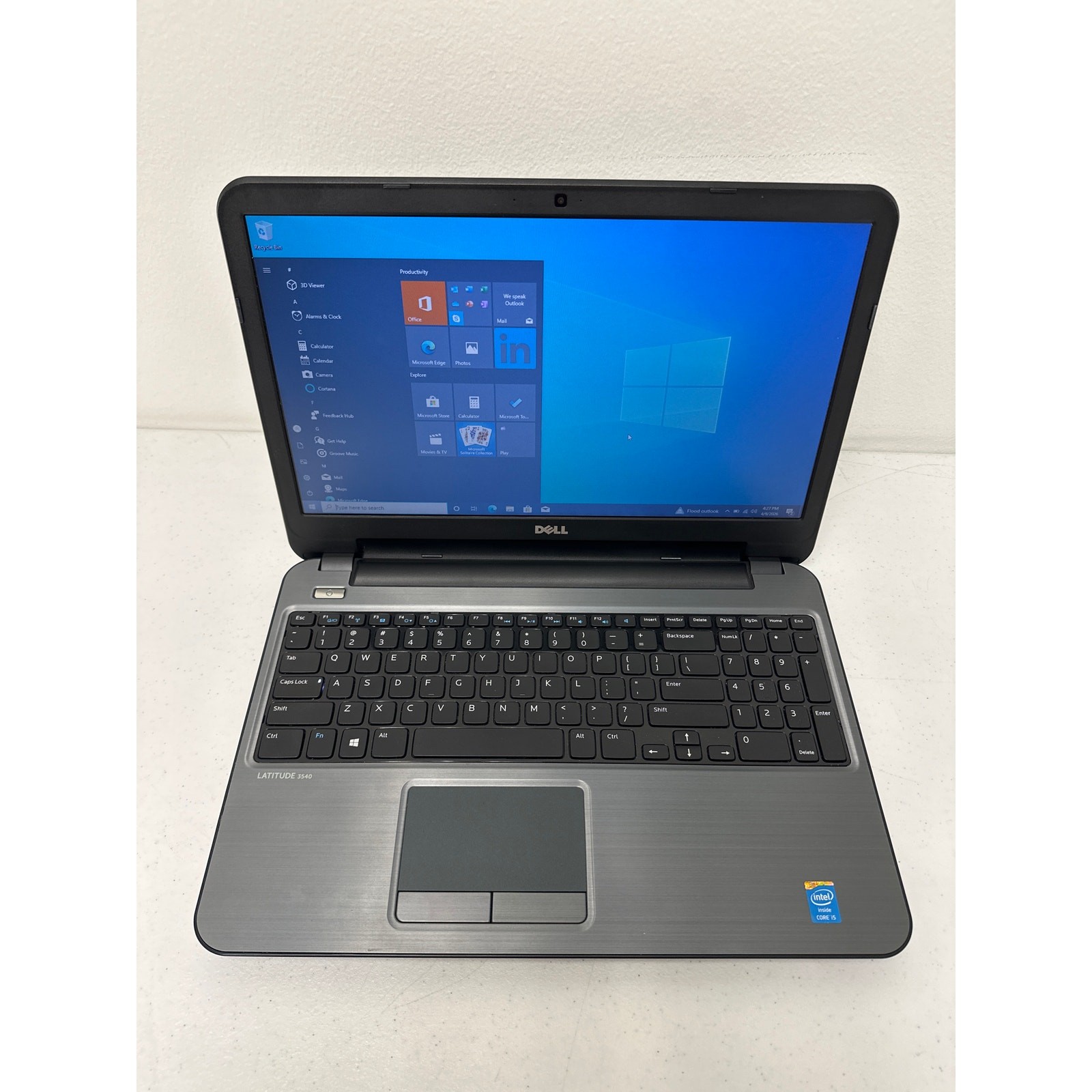 Dell LATITUDE 3540 Laptop i5-4210U 1.70GHZ 8GB RAM 256GB SSD Wind 10 Pro