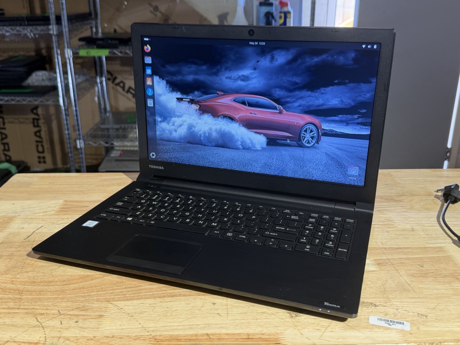 Toshiba Tecra C50-E i5-8250U 16GB RAM 240GB SSD Ubuntu 24.04 Laptop DVD-RW