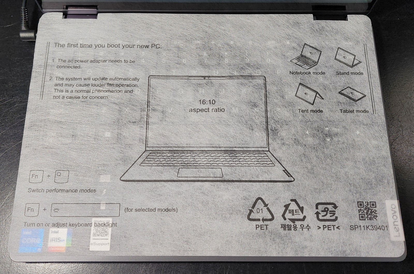 Lenovo IdeaPad Flex 5 14IAU7 14in Gray Intel Core i5 8GB RAM, 474GB SSD NEW!