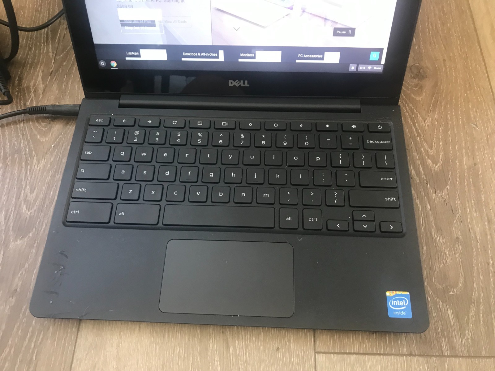 Dell Chromebook 11 CB1C13 11.6″ Intel Celeron 2955U 1.40GHz 4GB RAM 16GB SSD