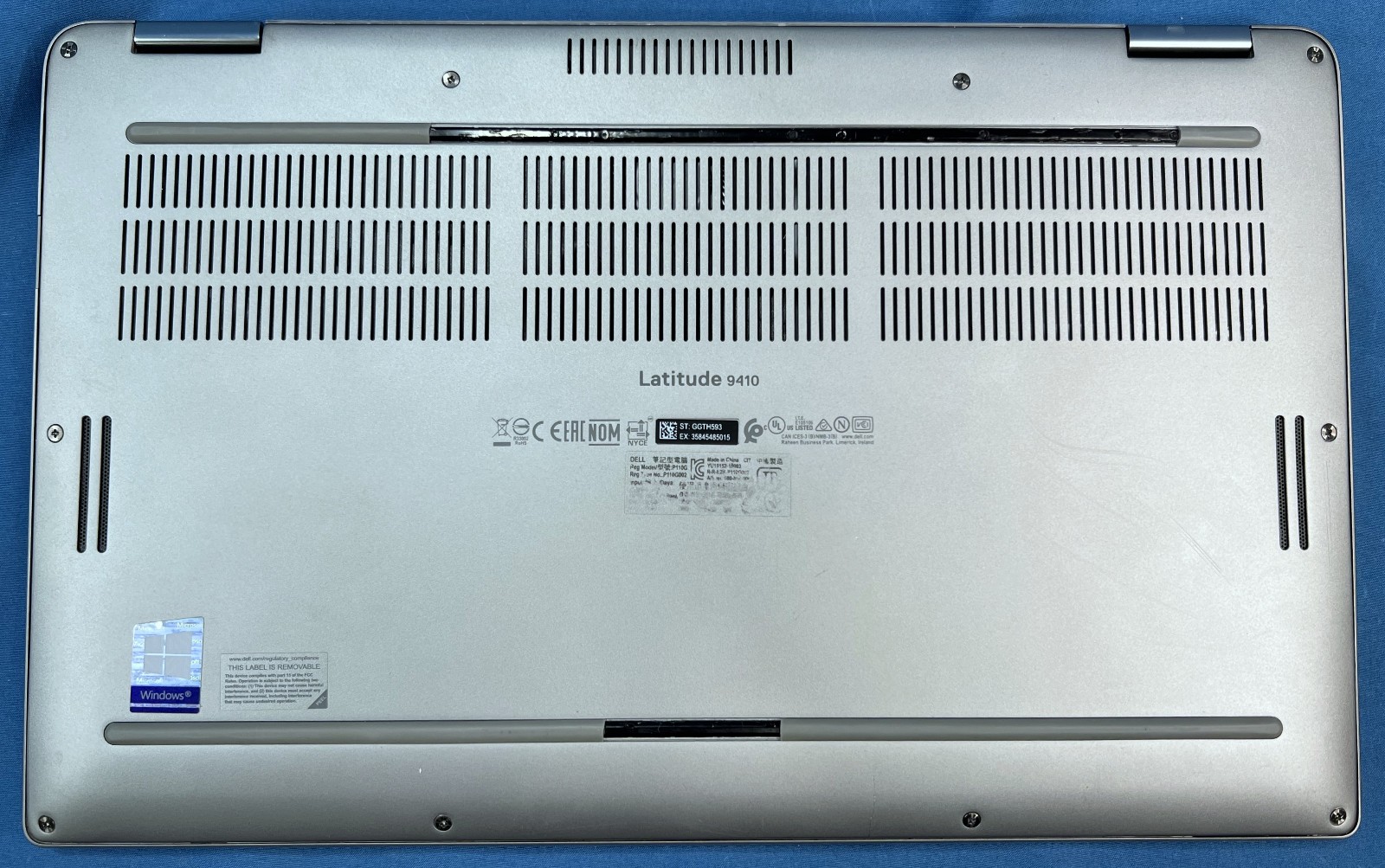 Dell Latitude 9410 2-in-1 Laptop – i7-10610U, 16GB RAM, 256GB NVMe – Win11