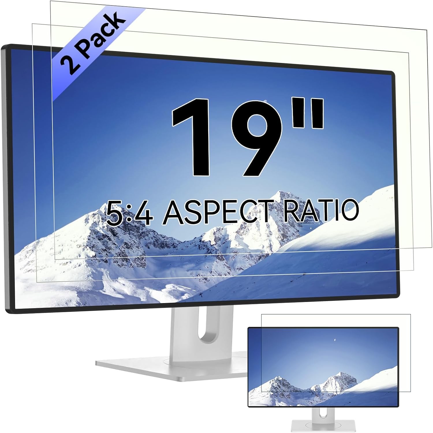 19 Inch Computer Blue Light Blocking Screen Protector for 5:4 Widescreen Monitor