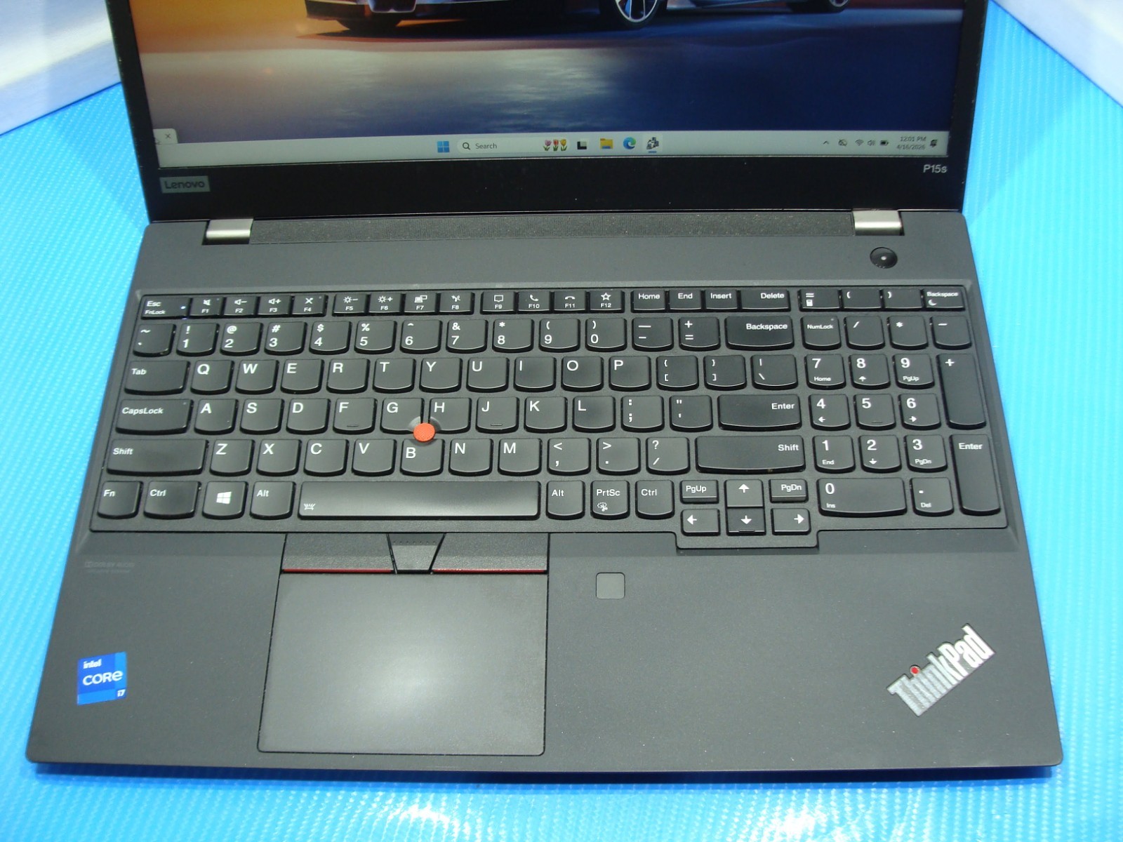 Lenovo ThinkPad P15s Gen2i 15.6″ FHD i7-1165G7 2.8GHz 16GB 512GB NVIDIA T500 4GB