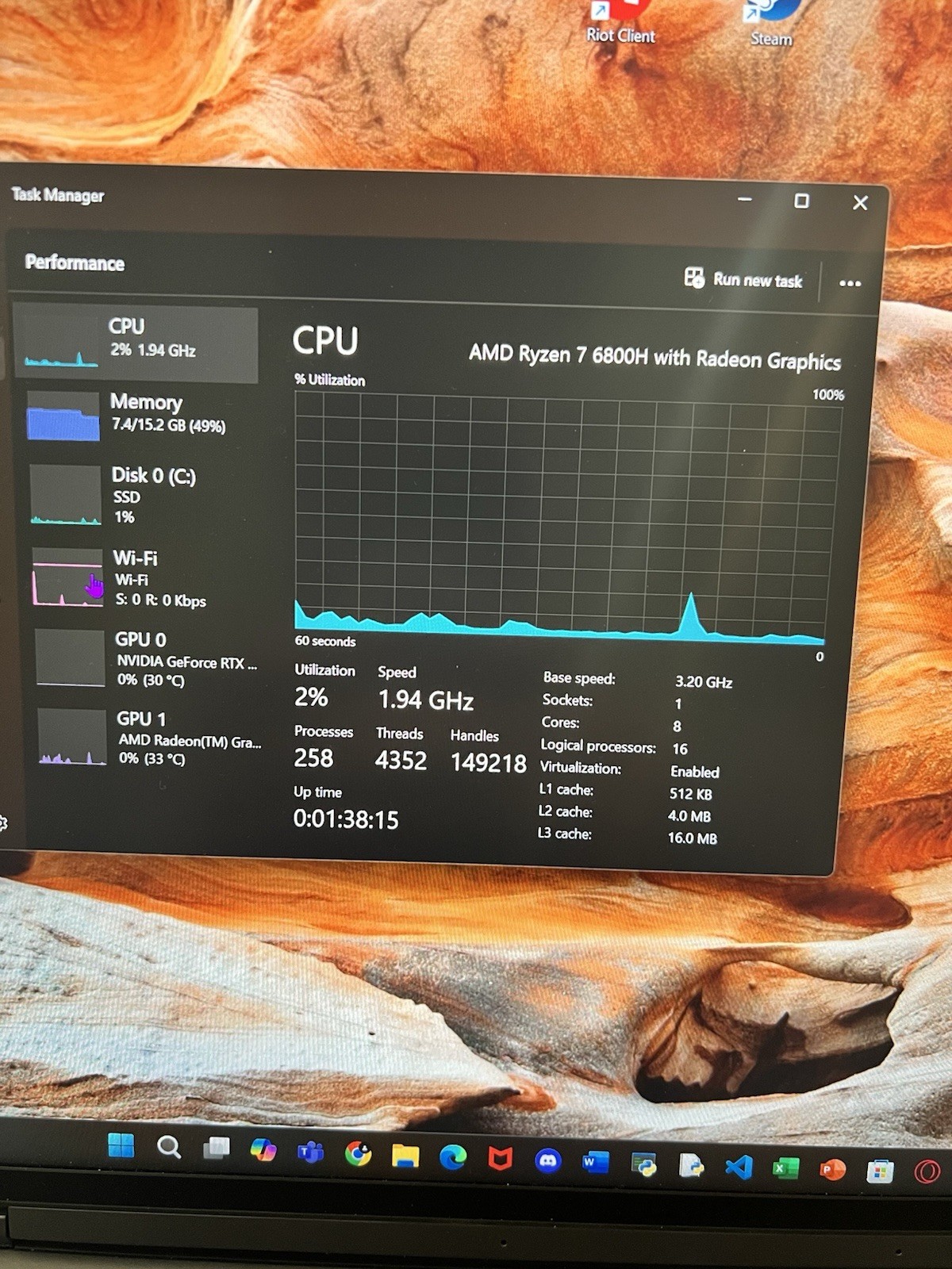 Lenovo Legion 5 Gaming Laptop 15-inch, AMD Ryzen 7, RTX 3050Ti