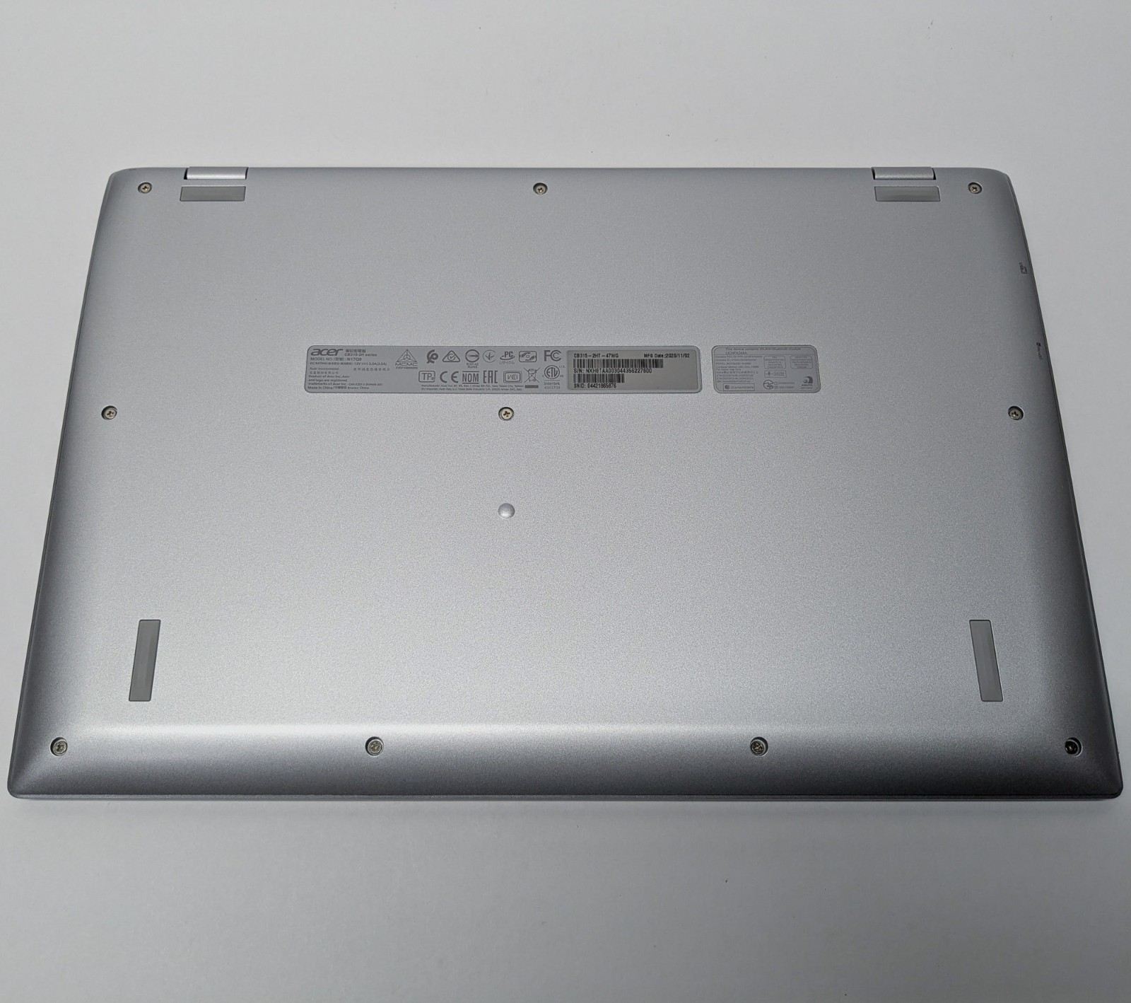 Acer Chromebook 315 15.6″ IPS Touch AMD A4-9120C 4GB RAM 32GB SSD Full HD 1080p