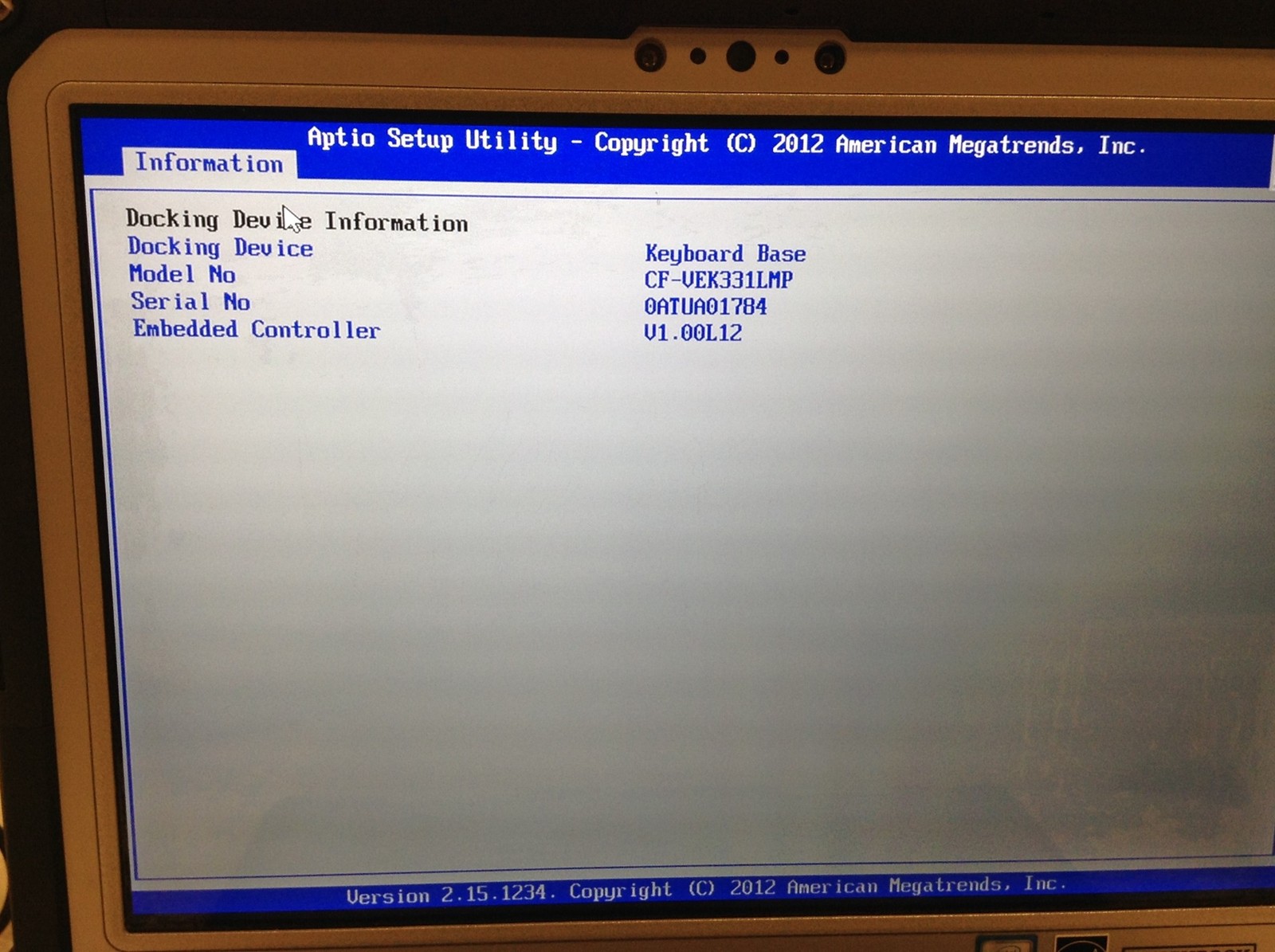 Panasonic Toughbook CF-33 MK1 12″ Touch i7-7600U 16GB 512GB, 2x Batt, 13K Hours