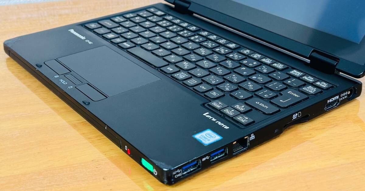 Panasonic Let’s note CF-RZ8 i5-8200Y 8GB RAM 256GB SSD Operation confirmed