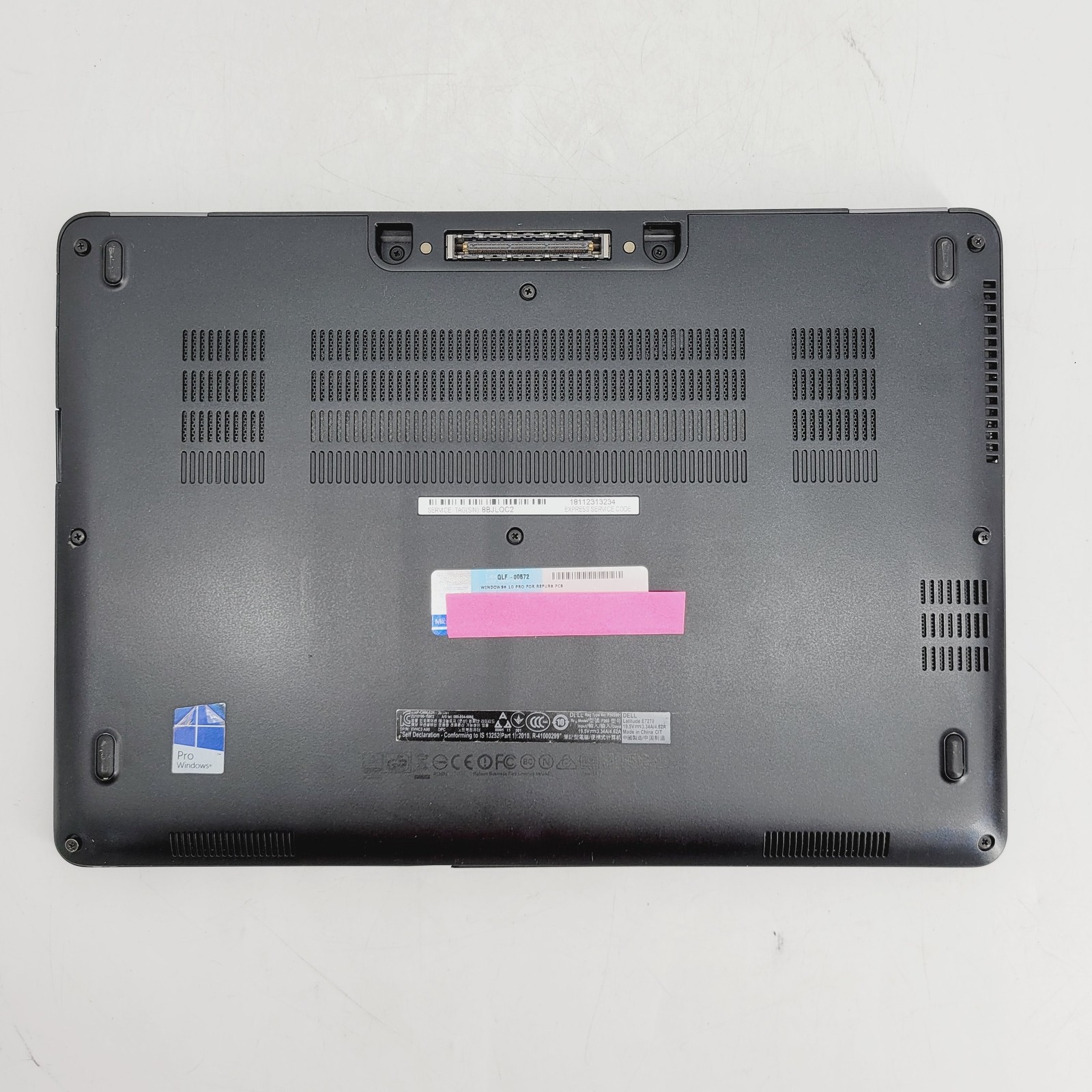 Dell Latitude E7270 Core i5-6th Gen 2.4GHz 8GB RAM No HDD 13″ – FOR PARTS