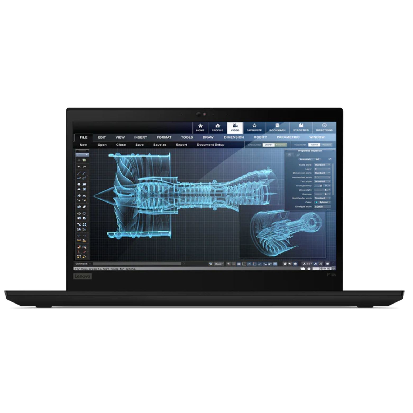 Lenovo P14s Gen 1 ThinkPad 14″ FHD IPS AMD Ryzen 7 PRO 4750U 16GB 512GB SSD W11P