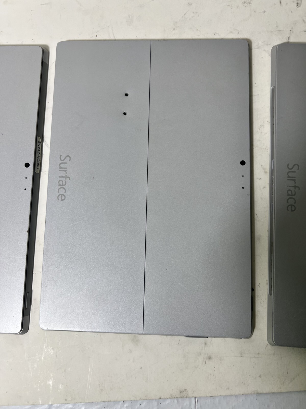 AS-IS Lot of 3 Microsoft Surface Pro 3 Model 1645 128GB For Repair P@rts DRILLED