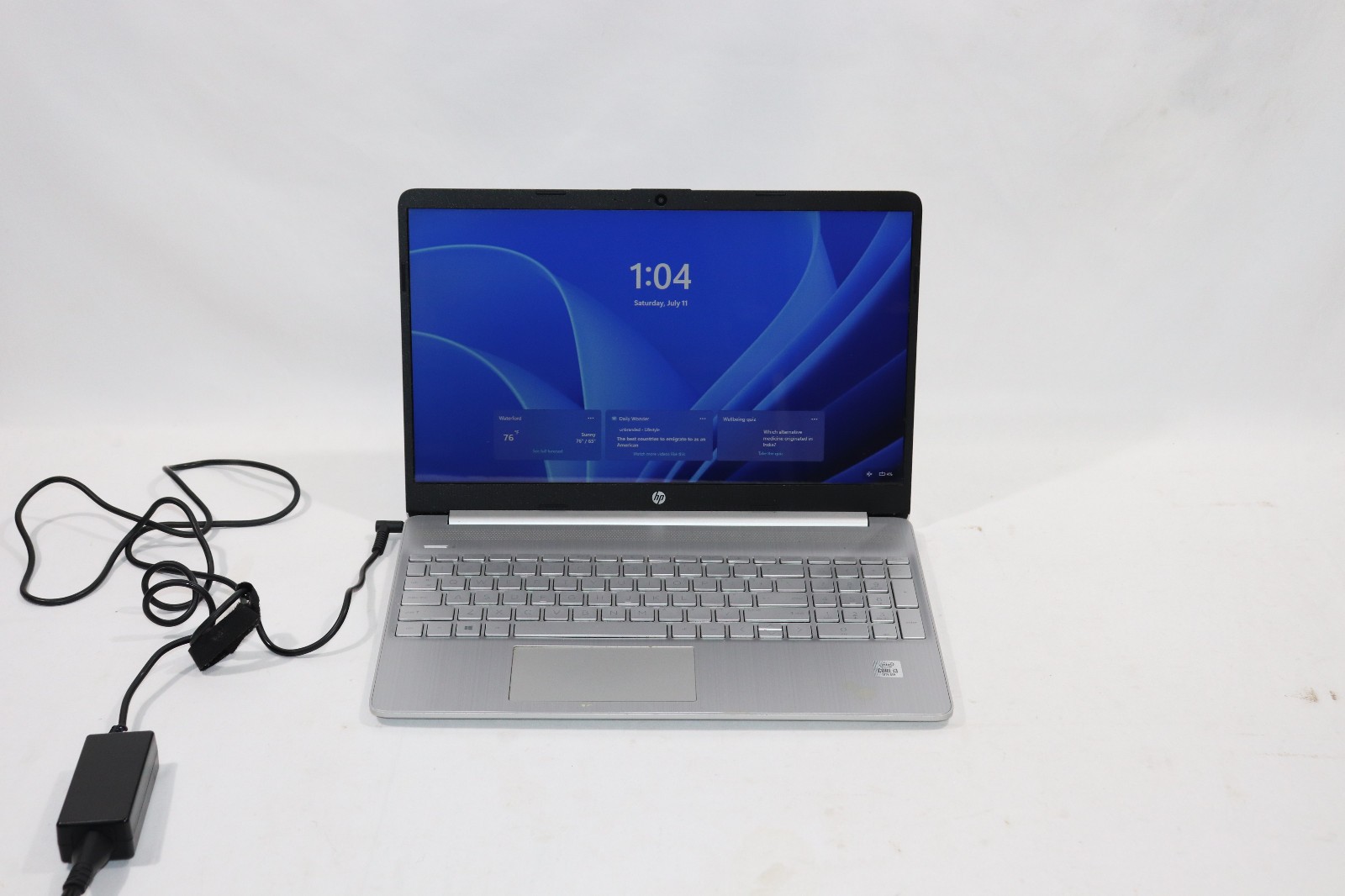 HP 15.6″ 15-dy1031wm Intel i3-1005G1, 8GB RAM, 256GB SSD, Windows 11 Home