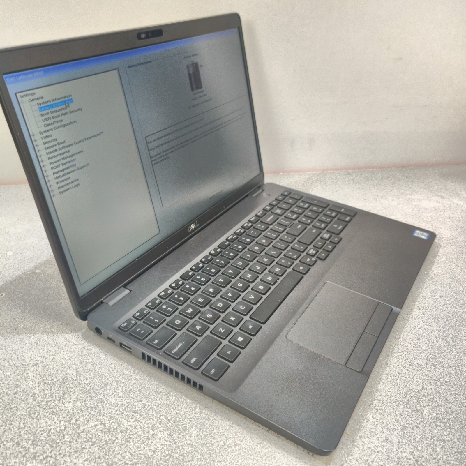 Dell Latitude 5500 15.6″ i5-8365U 1.60GHz 16GB RAM No SSD/OS/AC GOOD CONDITION
