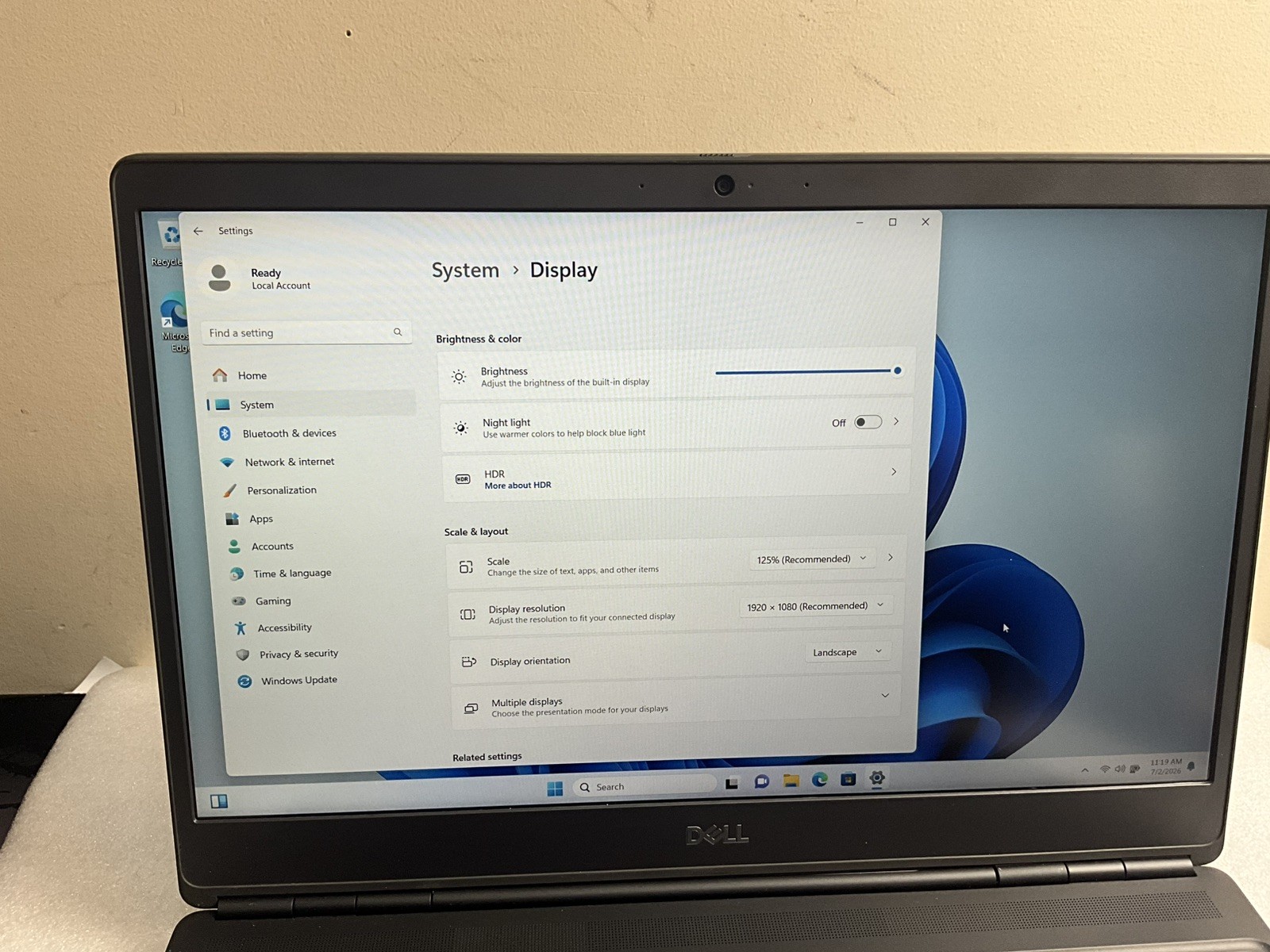 Dell Precision 7550 Laptop i7 10750H 2.6GHZ 15.6″ FHD 32GB 1TB NVMe Windows 11pr