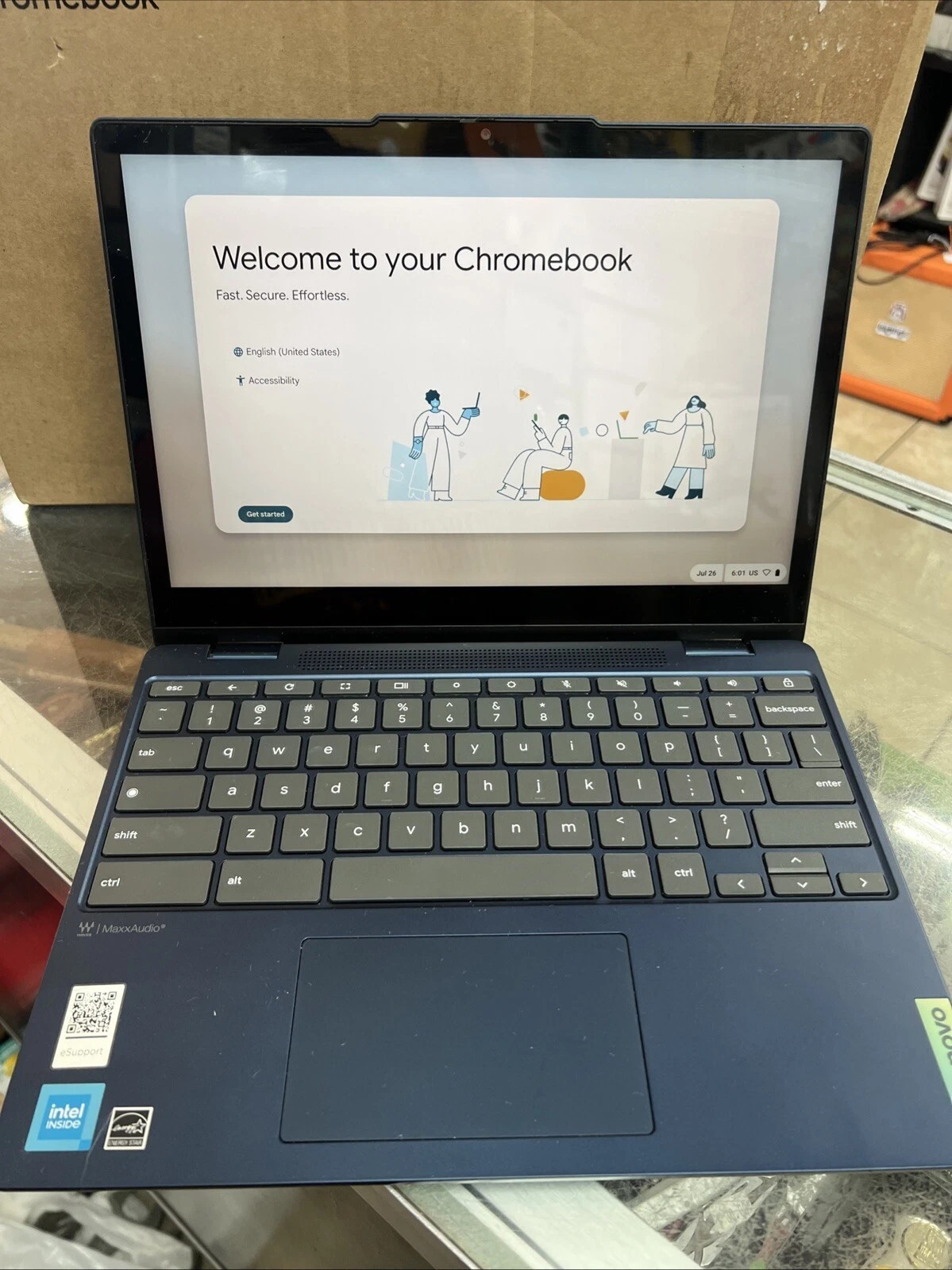 Lenovo Flex 3 3i 8 12.2″ Chromebook 12IAN 4GB RAM 64GB SSD Intel N 3.40