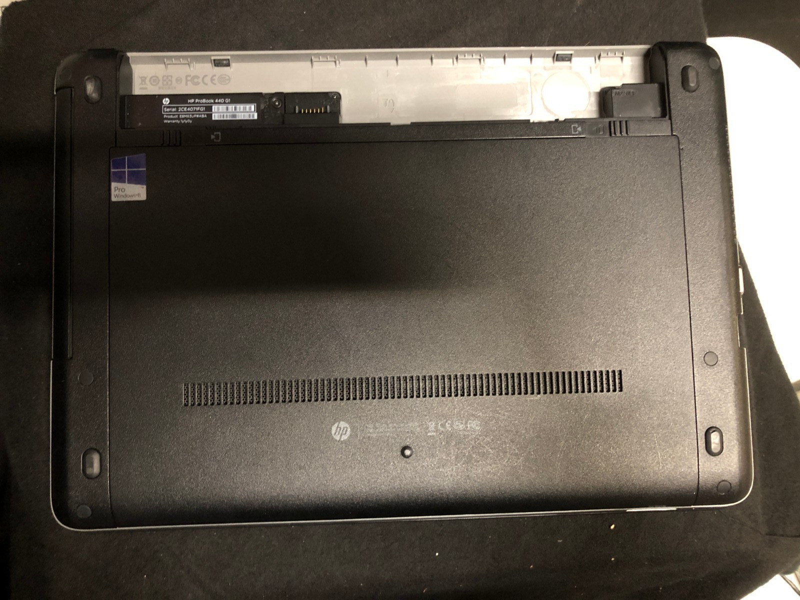 14″HP ProBook 440 G1 Laptop i5-4200M 2.50GHz RAM 4GB no battery/HD/OS