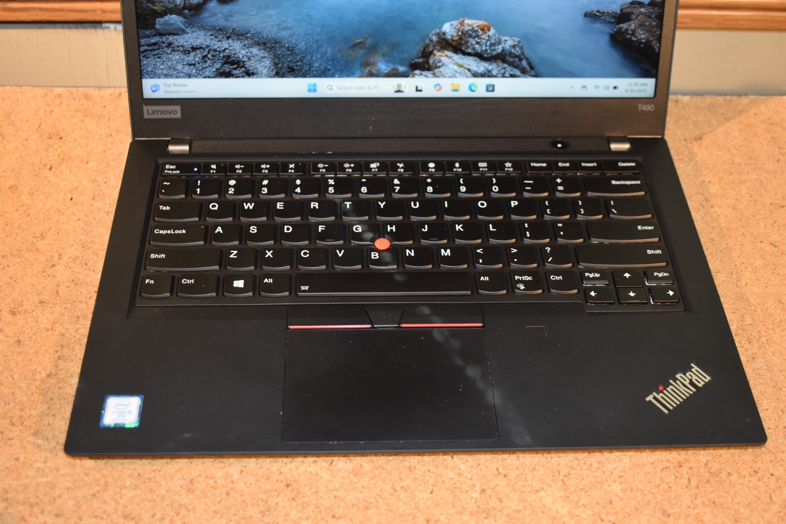 Lenovo Thinkpad T490 Quad Core i5-8365U 16GB RAM 512GB SSD Windows 11 Pro
