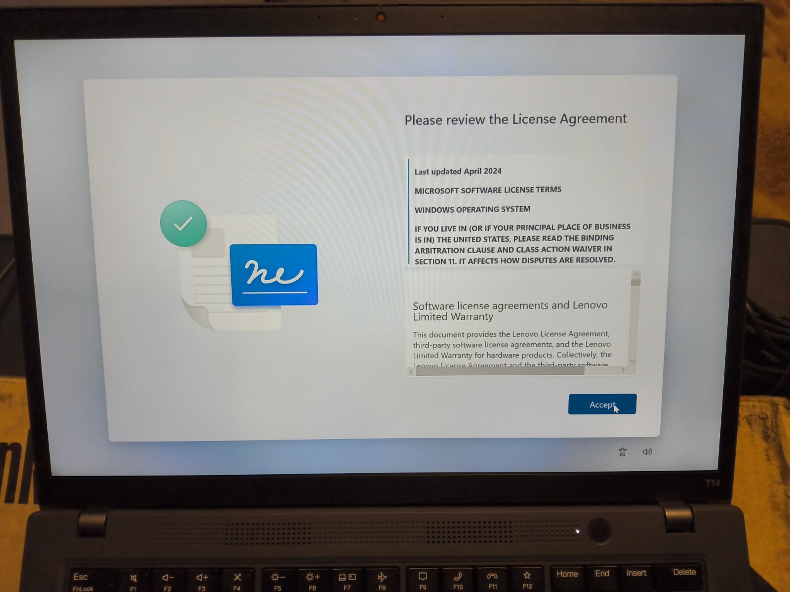 Lenovo ThinkPad T14 Gen 3 14″ 512 GB SSD 16 GB RAM Ryzen 5 Pro 6650U (+ mouse)
