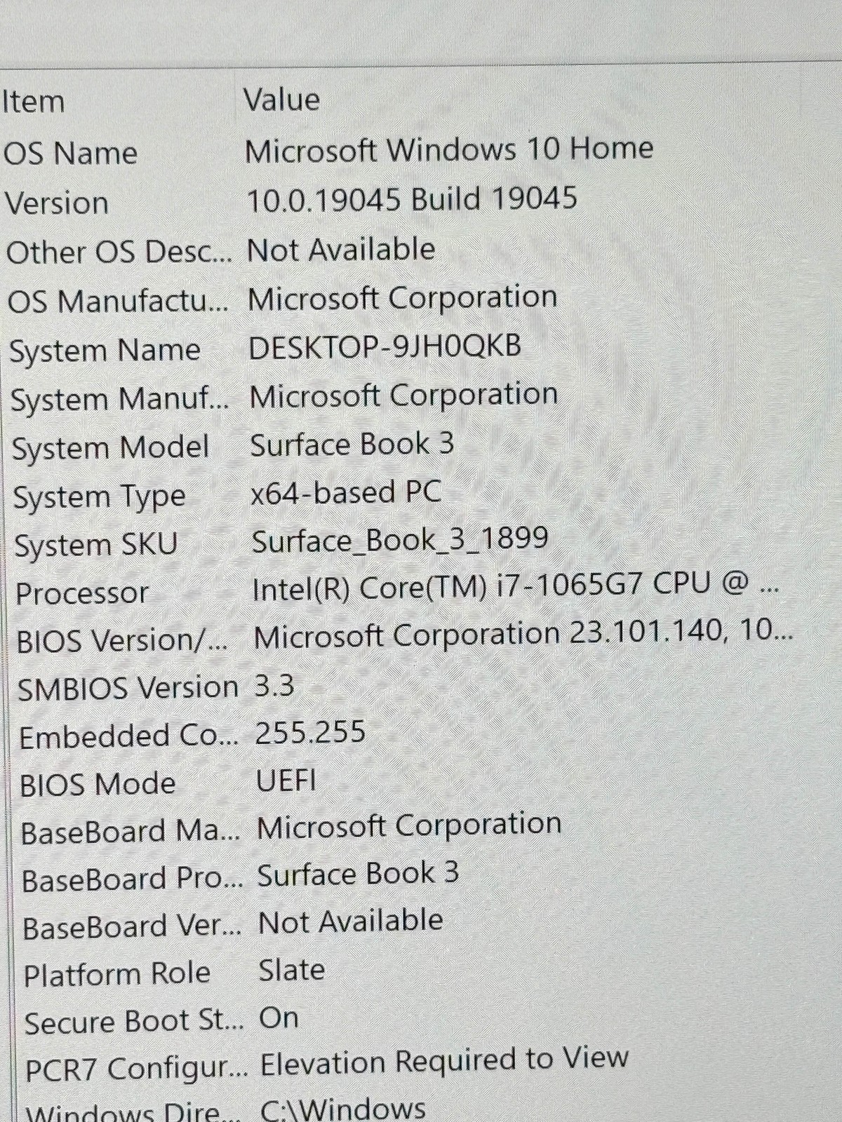Microsoft Surface Book 3 1899 i7-1065G7 16GB 256GB SSD GTX 1660Ti